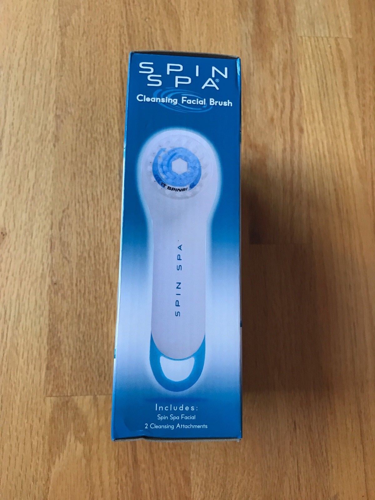 Spin Spa Cleansing Facial Brush, New