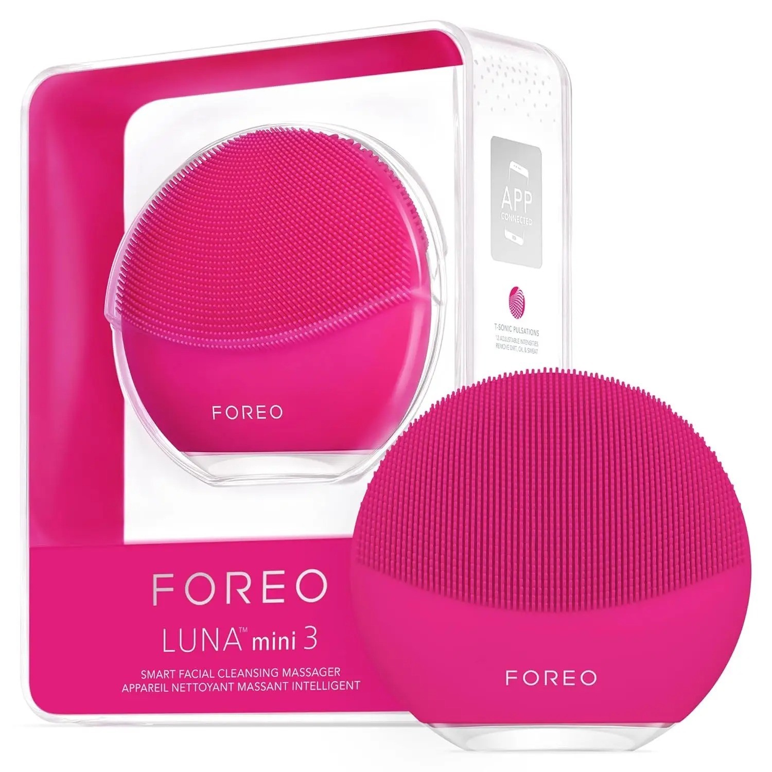 foreo bear Ultra-hygienic Facial Cleansing Brush for All Skin Types