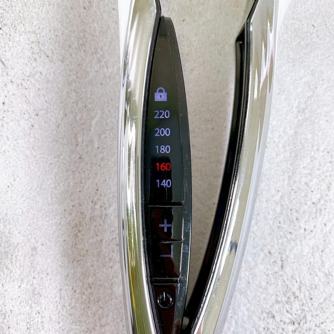MTG Hairdressing ReFa STRAIGHT Hair IRON RE-AC02A White Used Japan