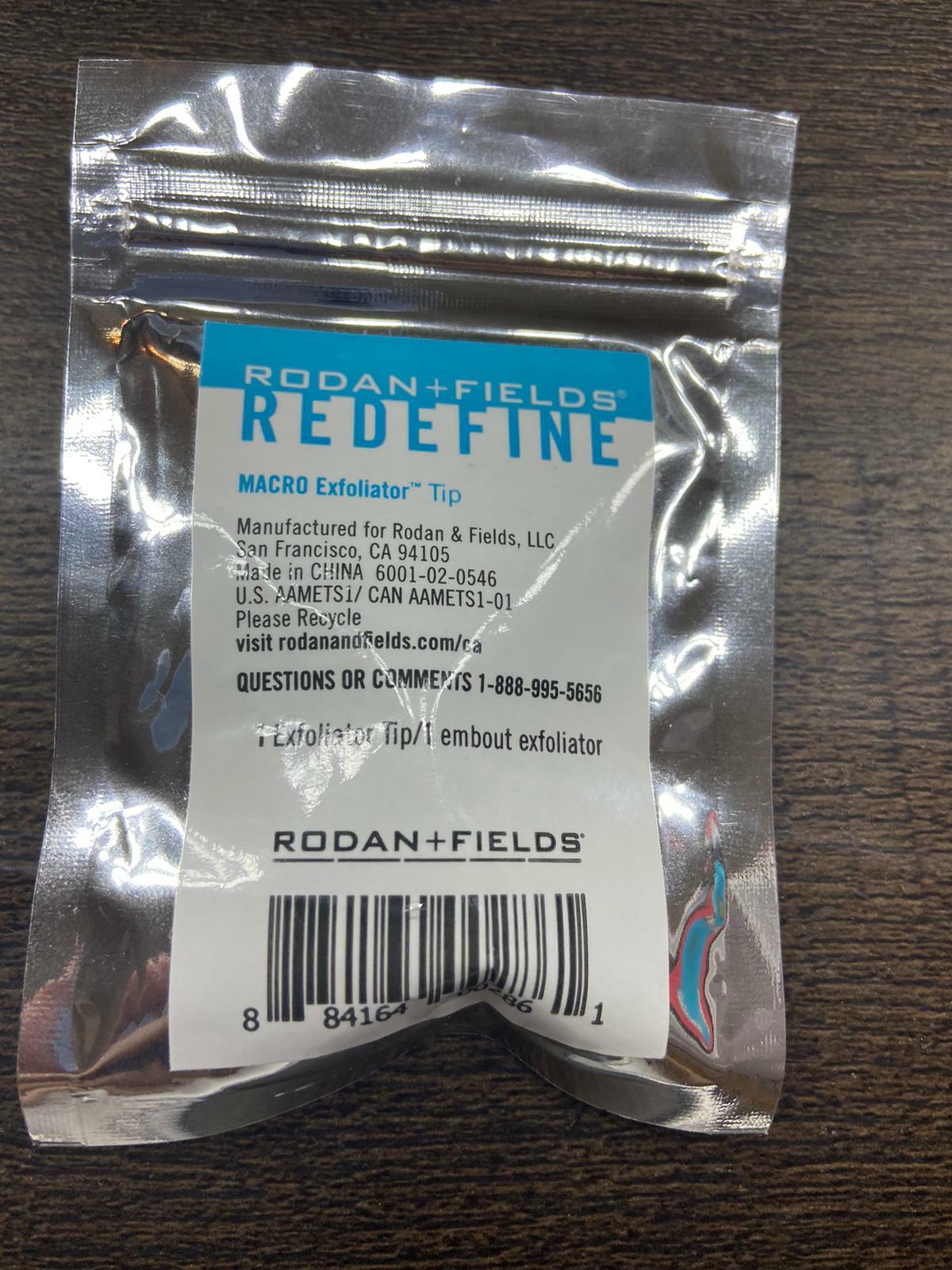 Redefine Macro Exfoliator Tip New in Package