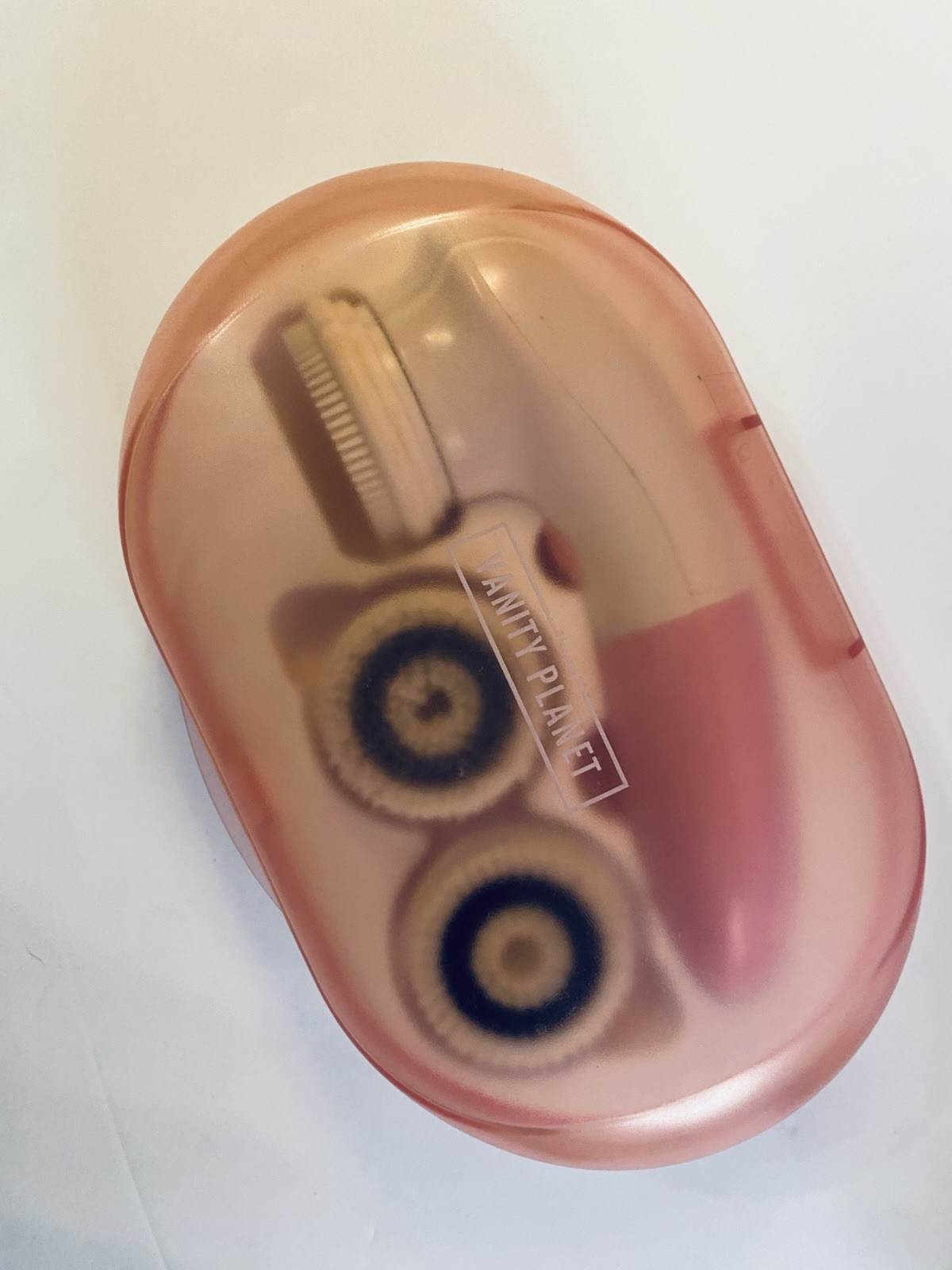 Vanity Planet Electric Facial Brush Removable Head Pink White Plastic (used once