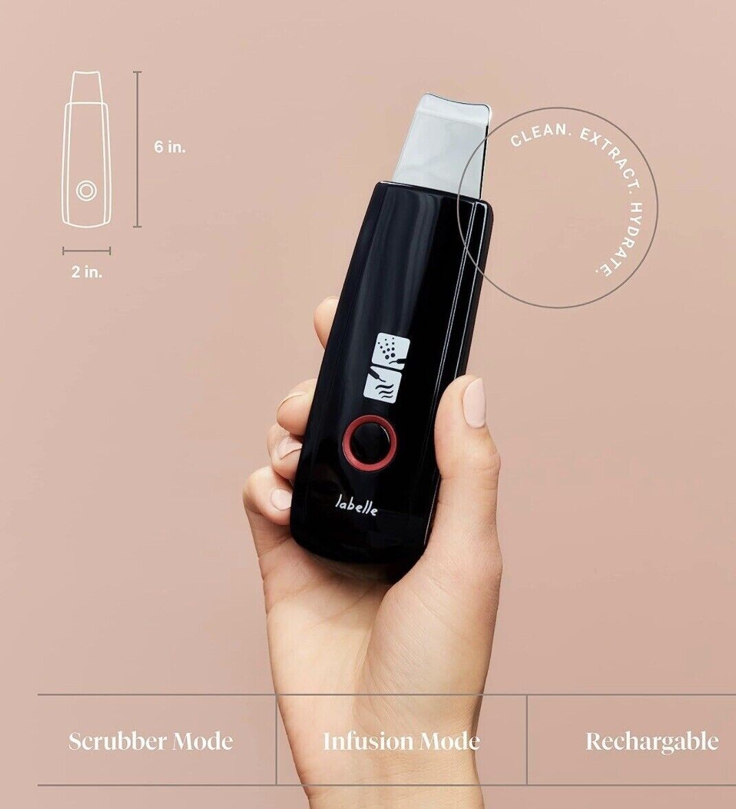 Trophy LaBelle Ultrasonic Skin Spatula Professional Exfoliator Infuser NEW $150