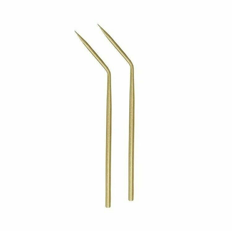 10PCS Thin 2nd Gen Fibroblast Plamere Plasma Pen Bent Copper Tips Original