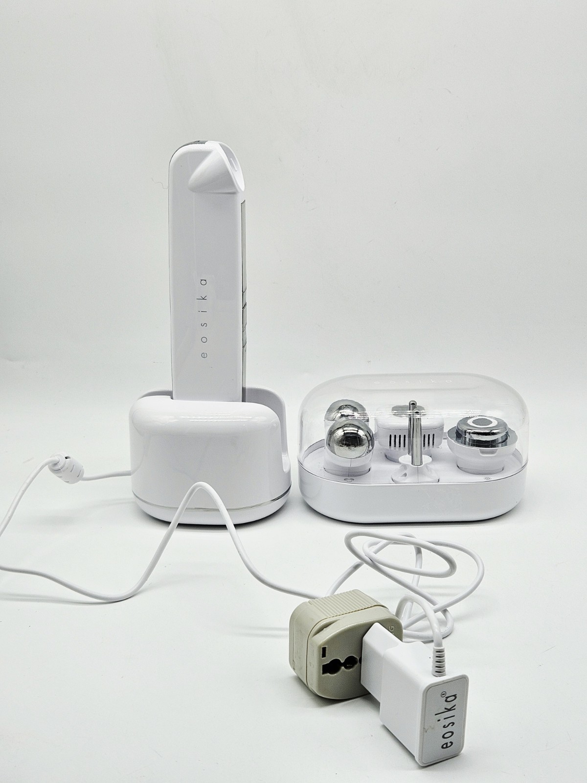 EOSIKA M1 All In One Facial Massager Attachment Full Set Total Homecare Working
