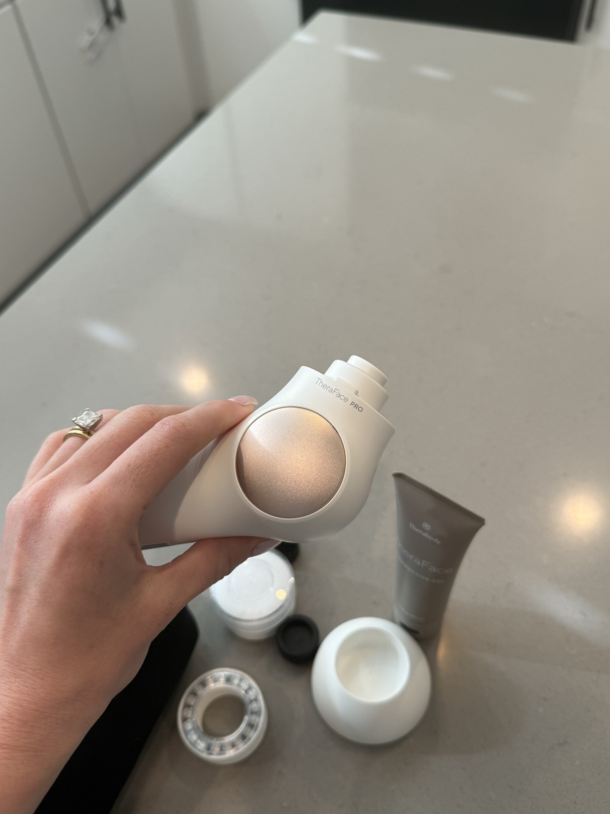 Therabody – TheraFace PRO – Multi-Use Facial Health Device – White – NEW