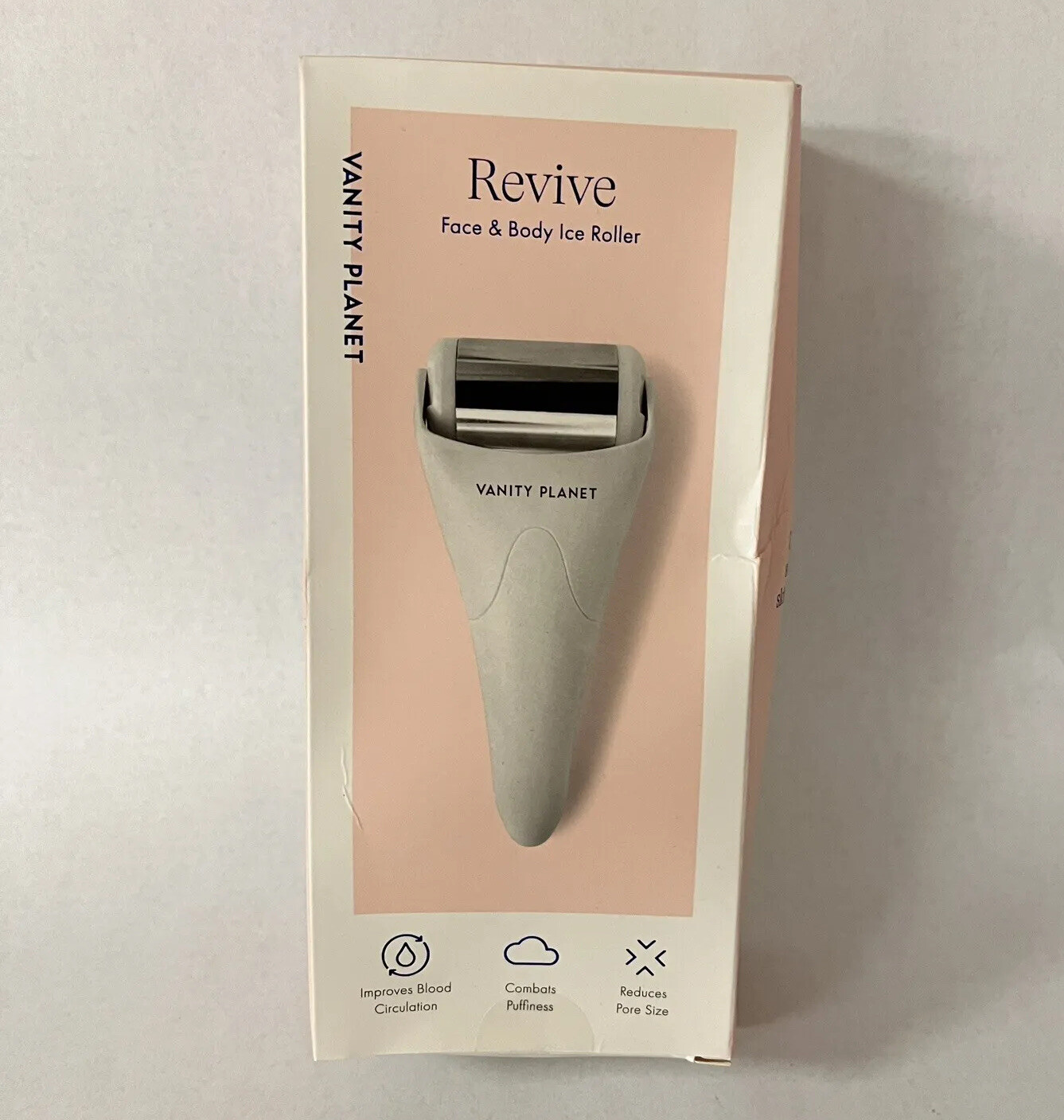 Vanity Planet Revive Professional Ice Roller Face and Body Massager Damaged Box