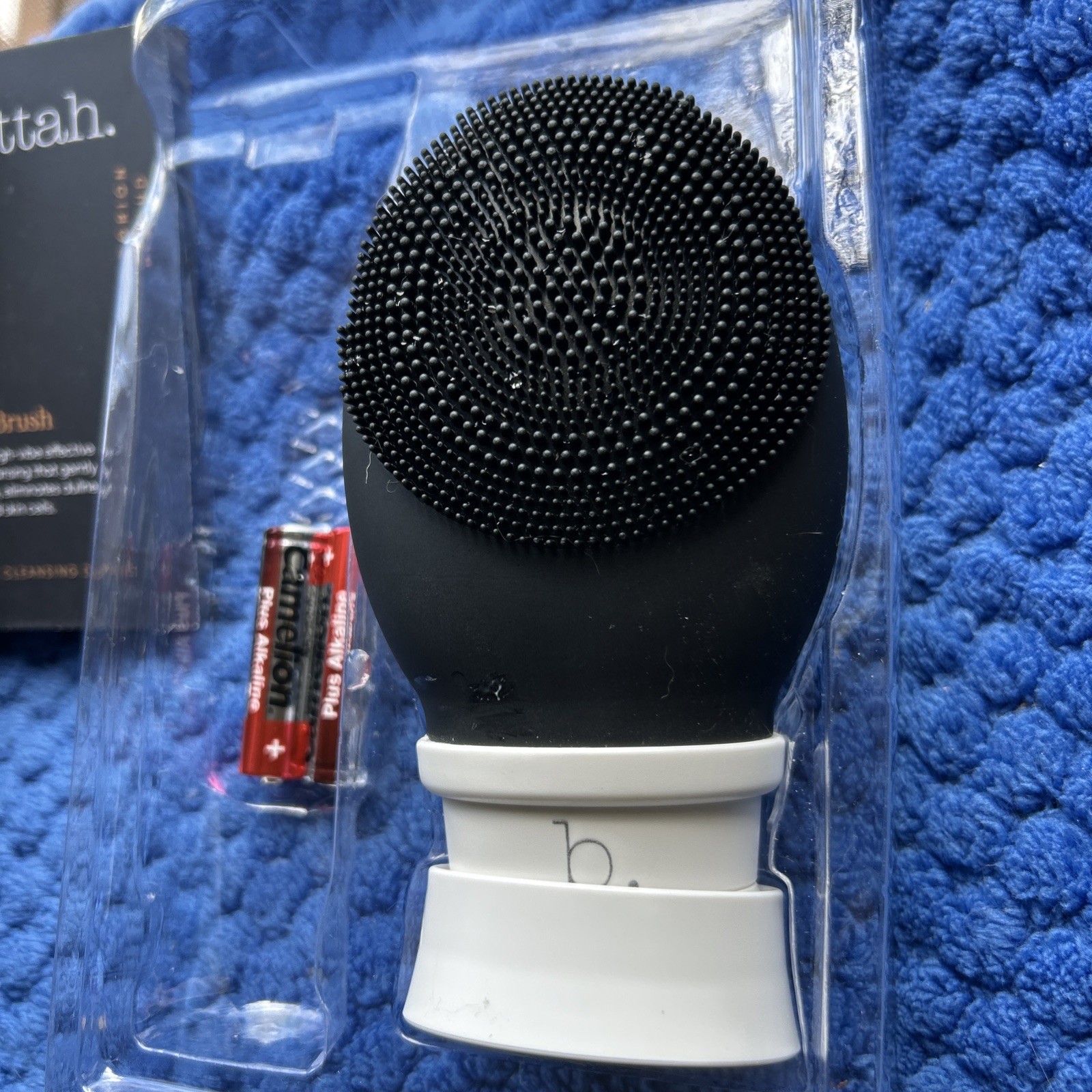 Buttah Skin by Dorion Renaud Buttah Vibe Cleansing Brush Stand & Batteries NEW