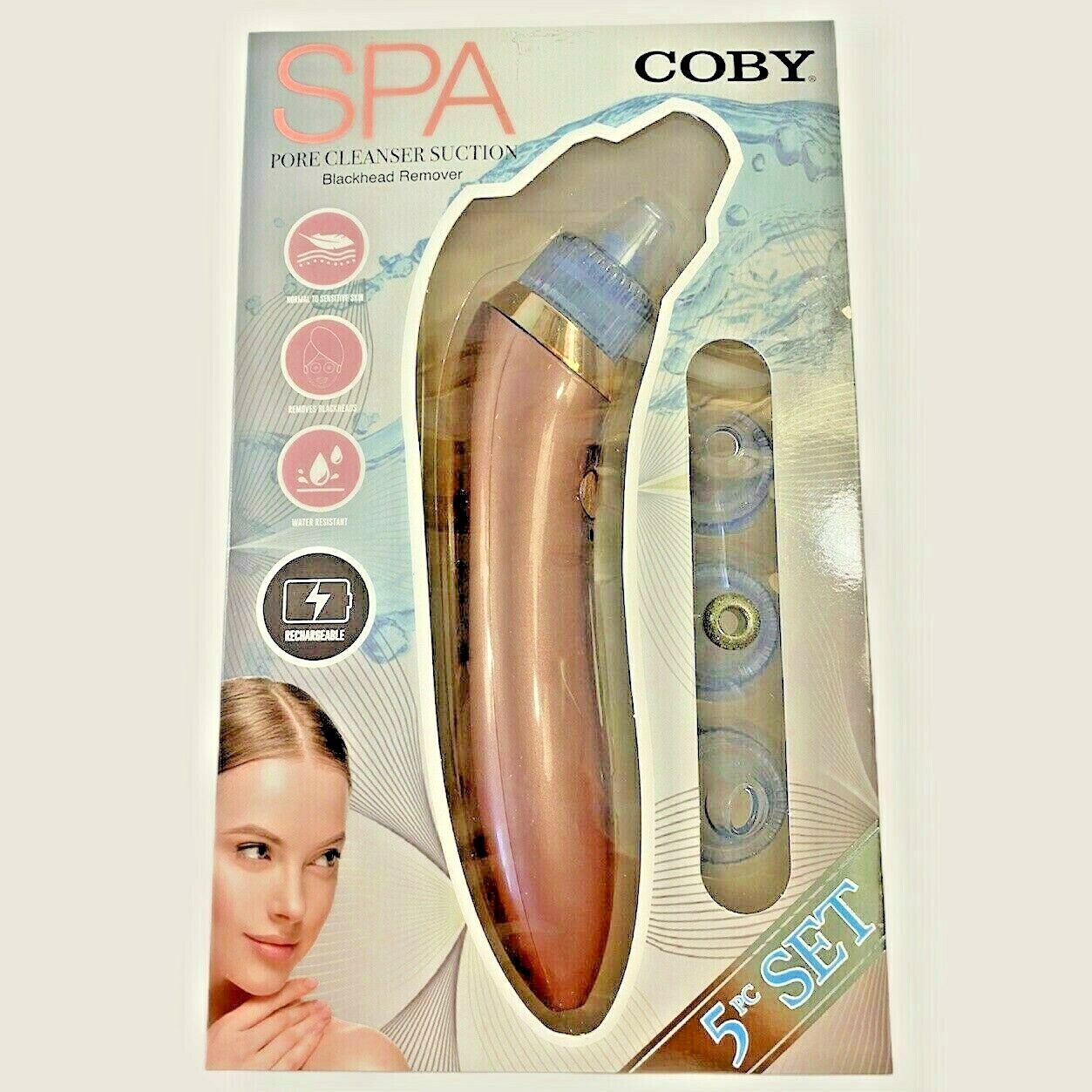 Facial Vacuum Acne Blackhead Remover Pore Cleaner Skin Care Pimple Spot Suction