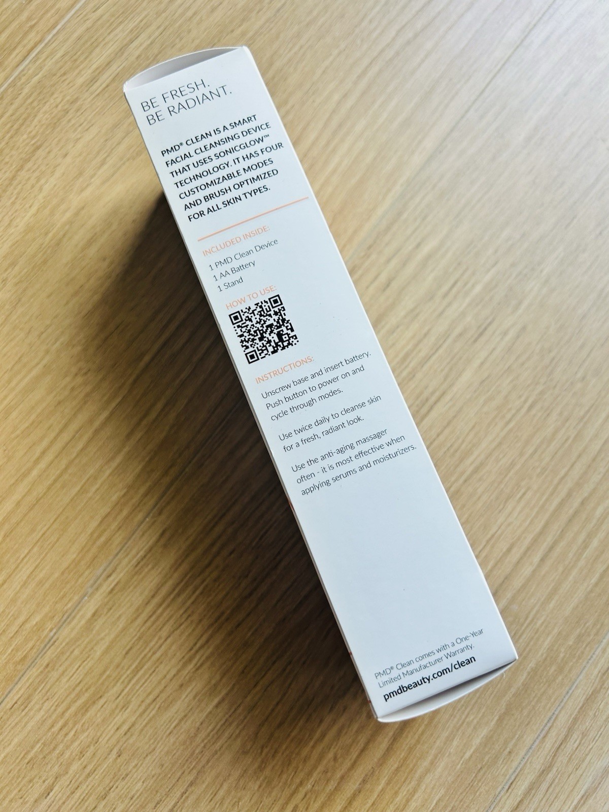 PMD💗Clean Smart Facial Cleansing Device New In Box ~ Color Warmth 🧡
