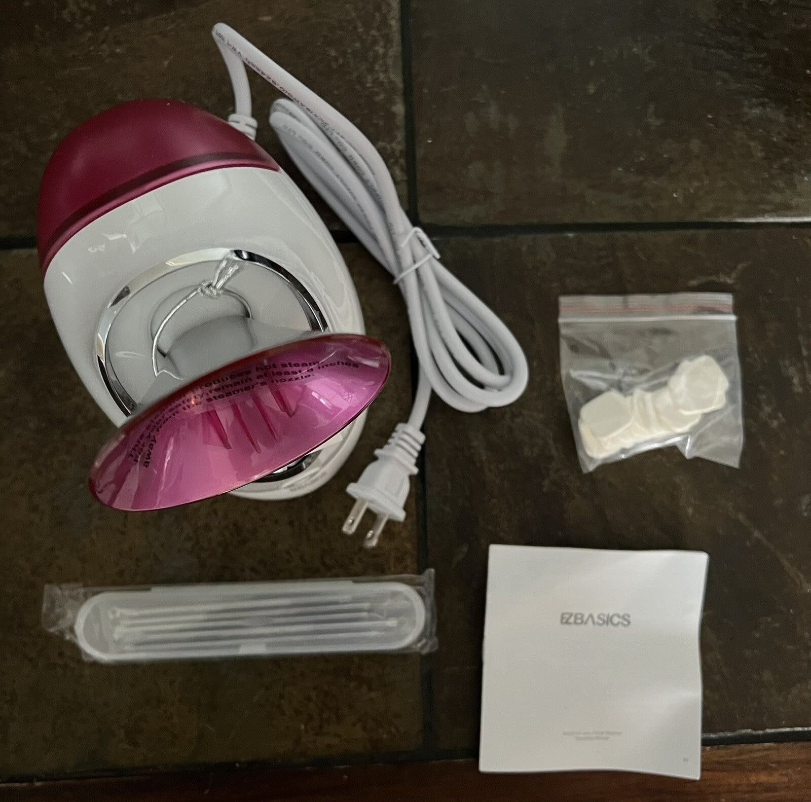 NEW! FZBASICS, Ionic facial steamer 5-piece stainless steel skin kit included