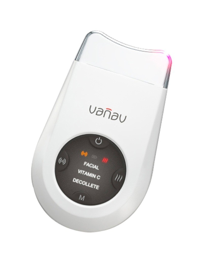 VANAV Skin Beam LED Galvanic Facial Neck Massager SKB-1000 K-Beauty