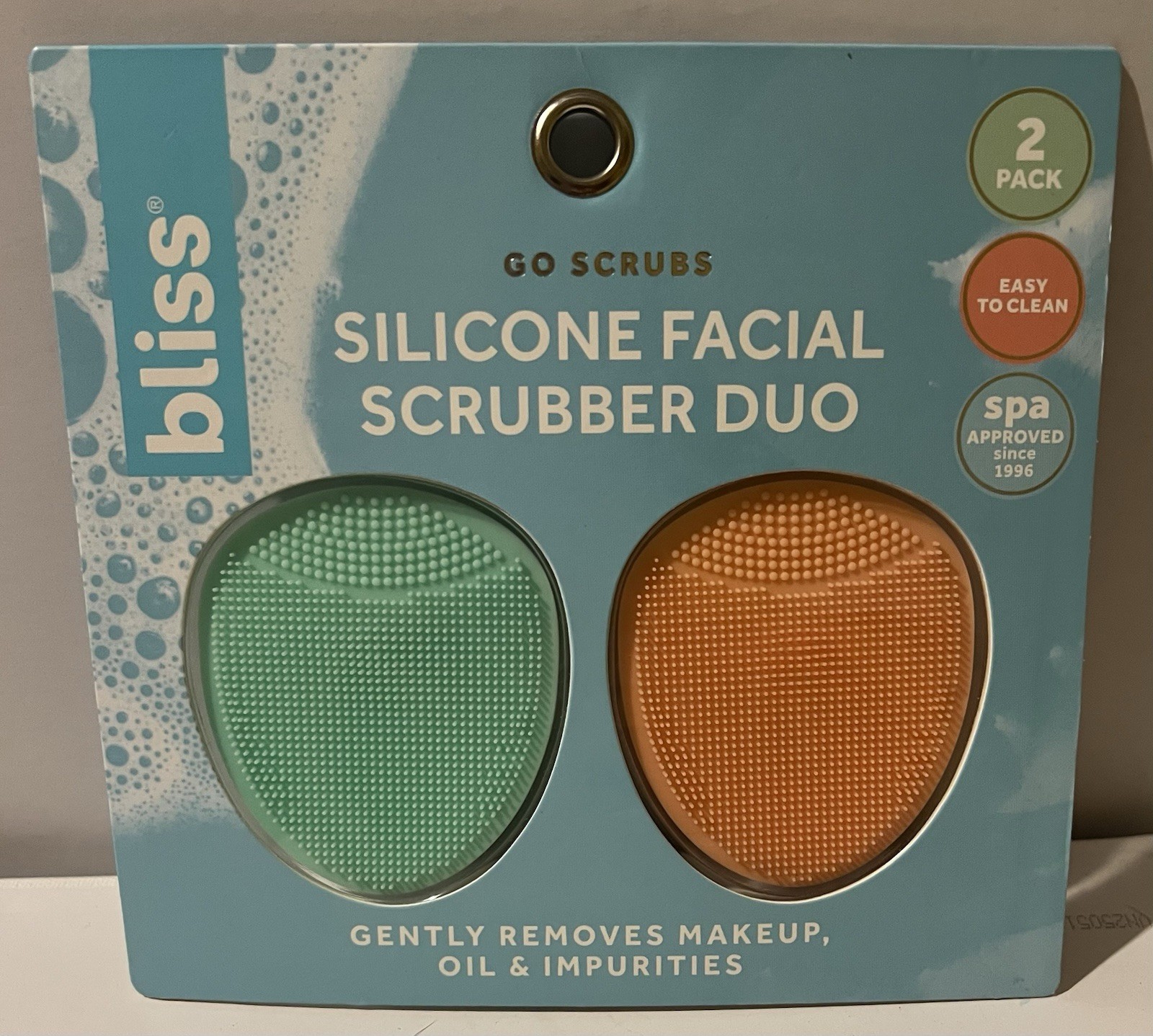 Silicone Facial Scrubber Duo