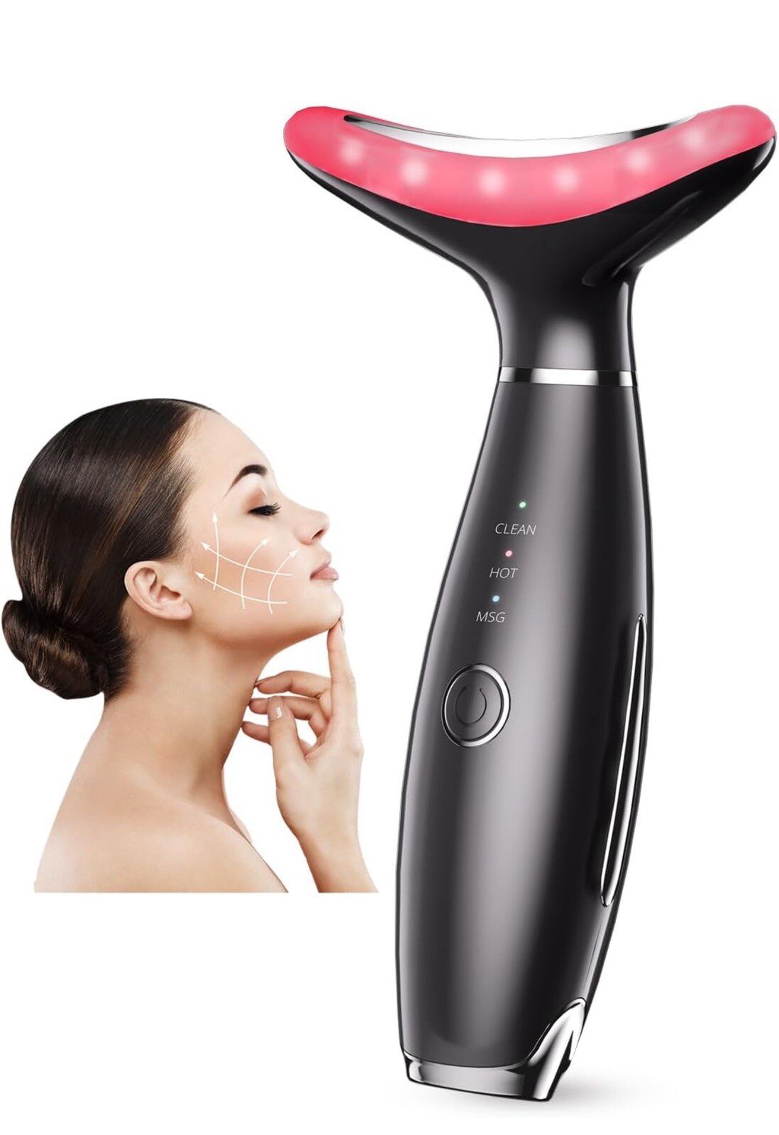 Face Neck Tool for Skin Care,3 in 1 Portable Beauty Device for Skin Massager