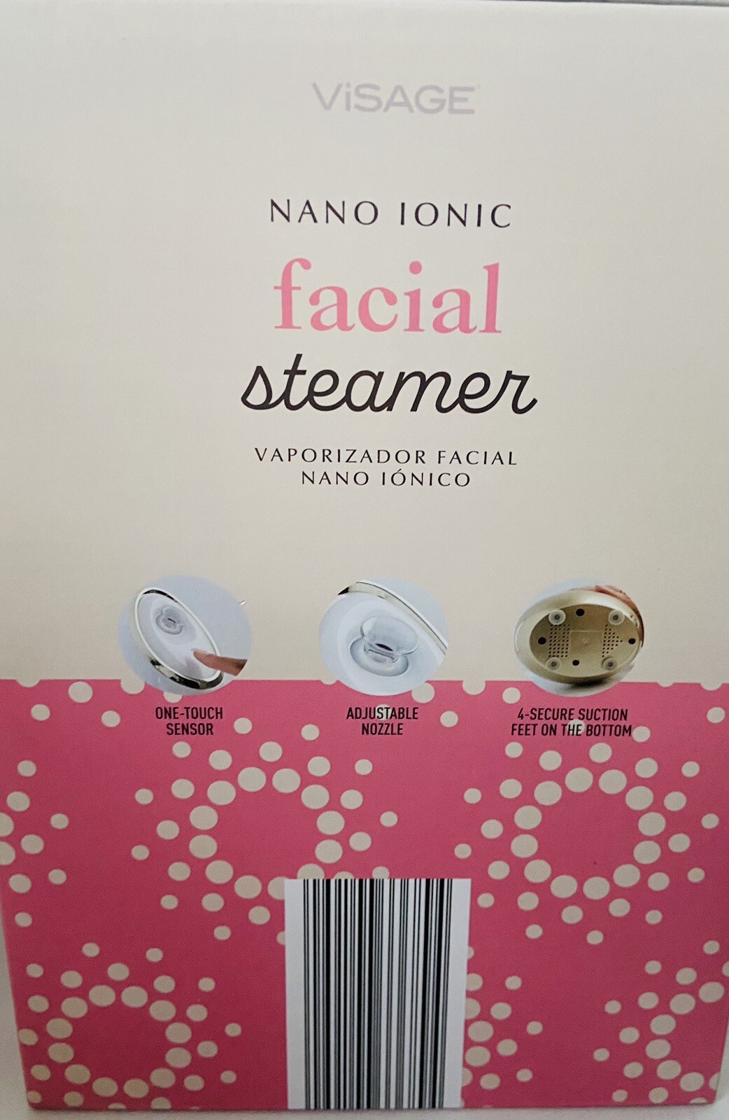 Pink Visage Nano Ionic Facial Steamer! All Skin Types, Cleanse, Hydrate, Soften