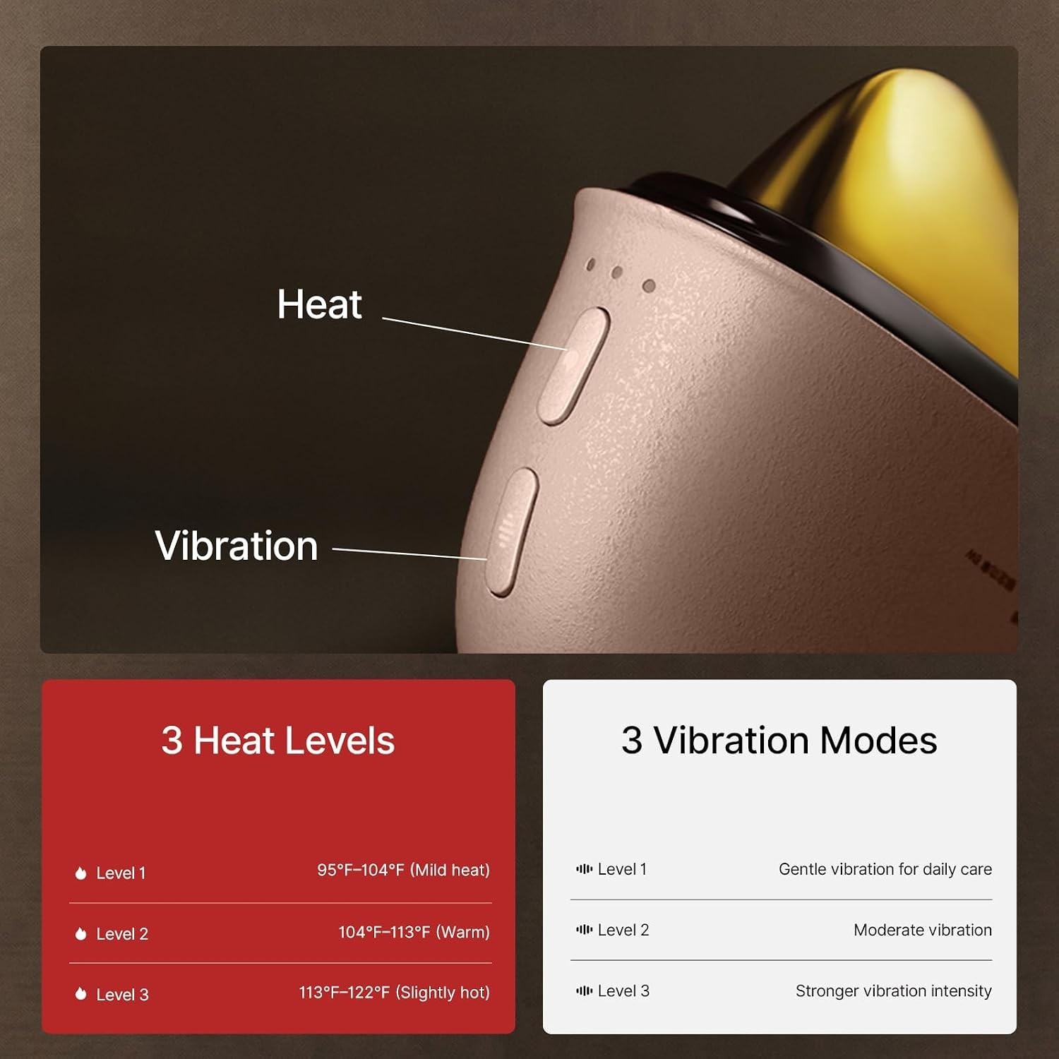 Portable Heated Gua Sha Facial Tool with Ergonomic Design & Anti-Aging Benefits
