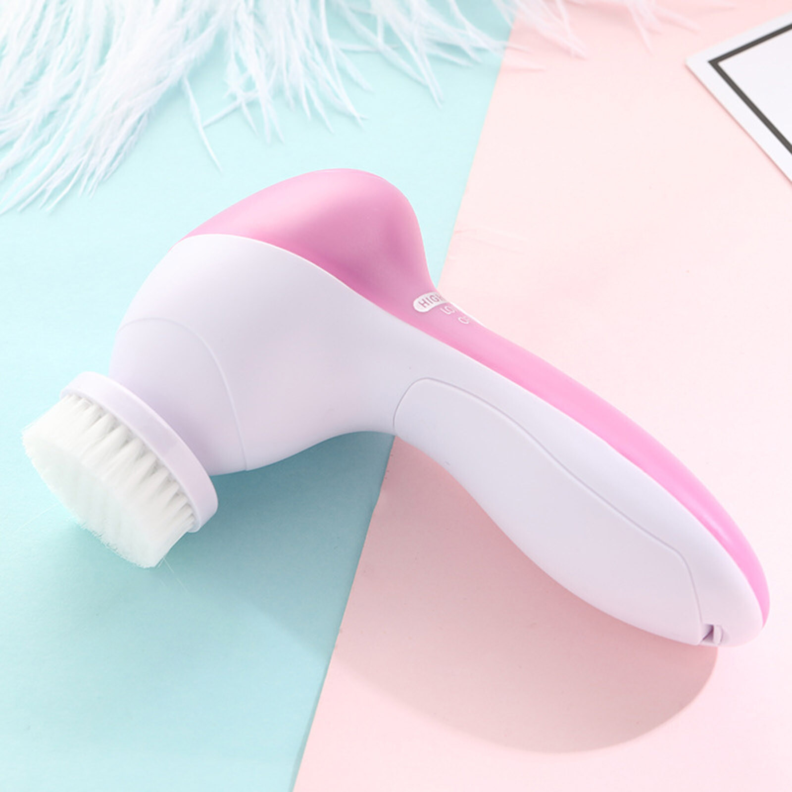 5 In 1 Electric Face Brush Cleansing Brush Face Washing Device G6N9