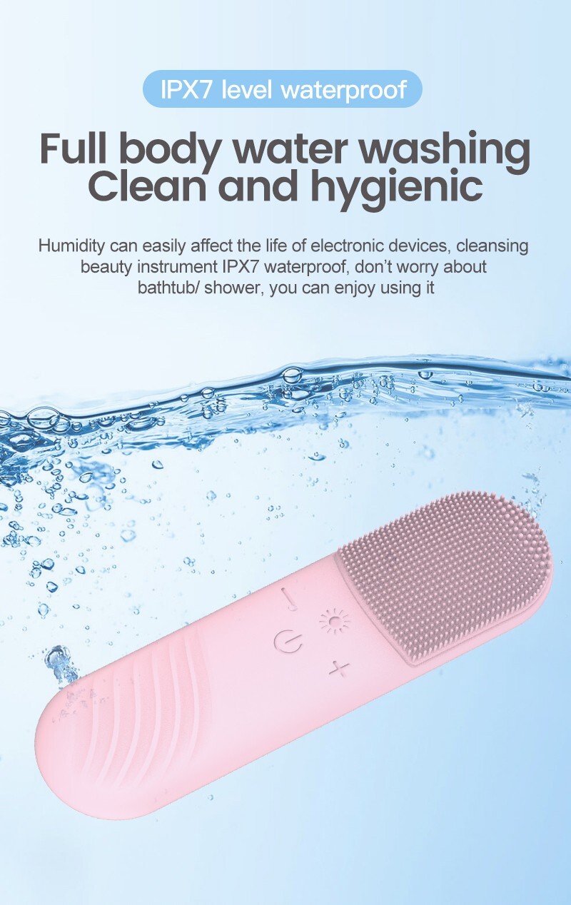DL009 Hot Compress red blue light cleansing massager- Open Box Very New