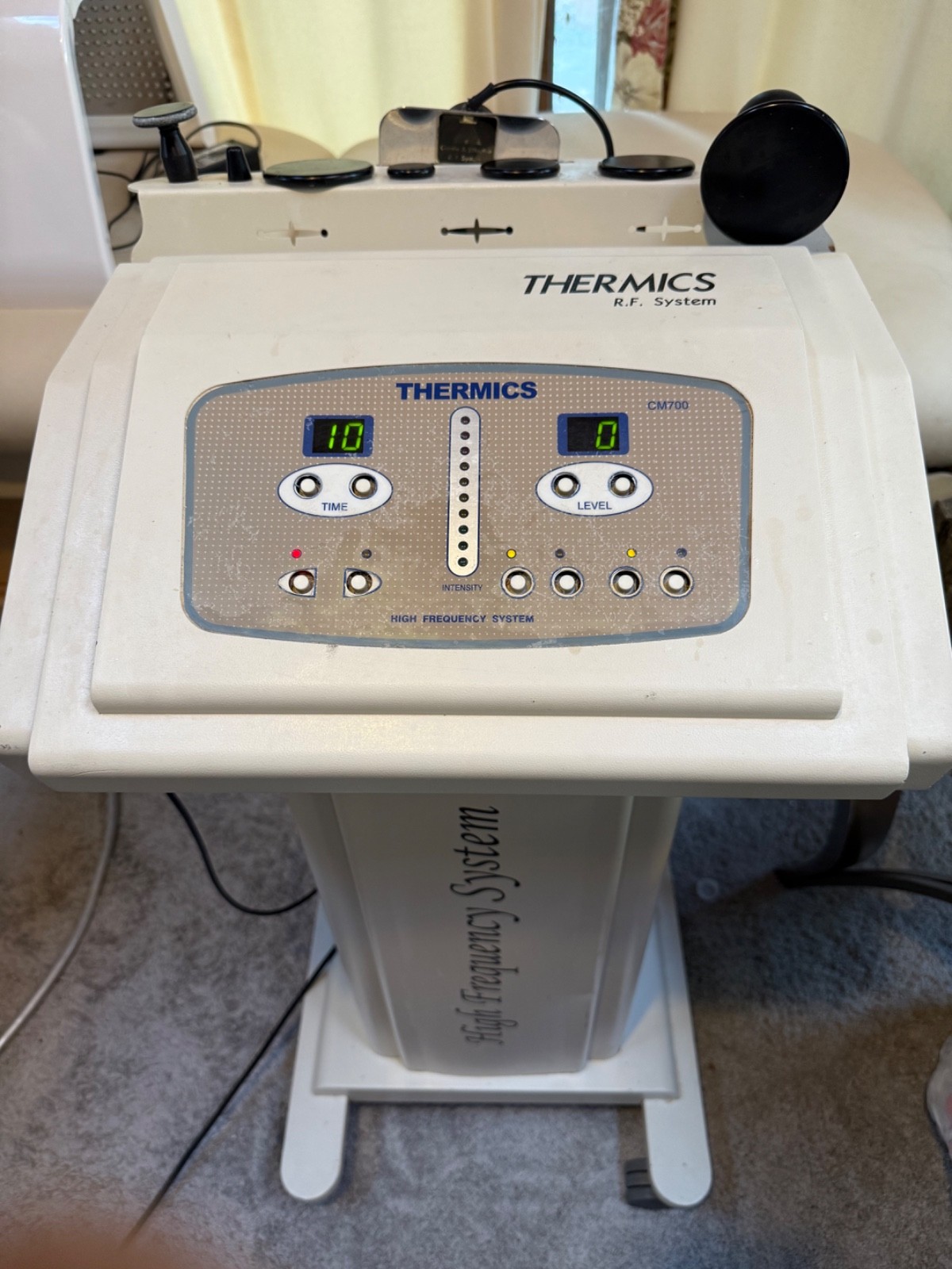Professional spa equipment items