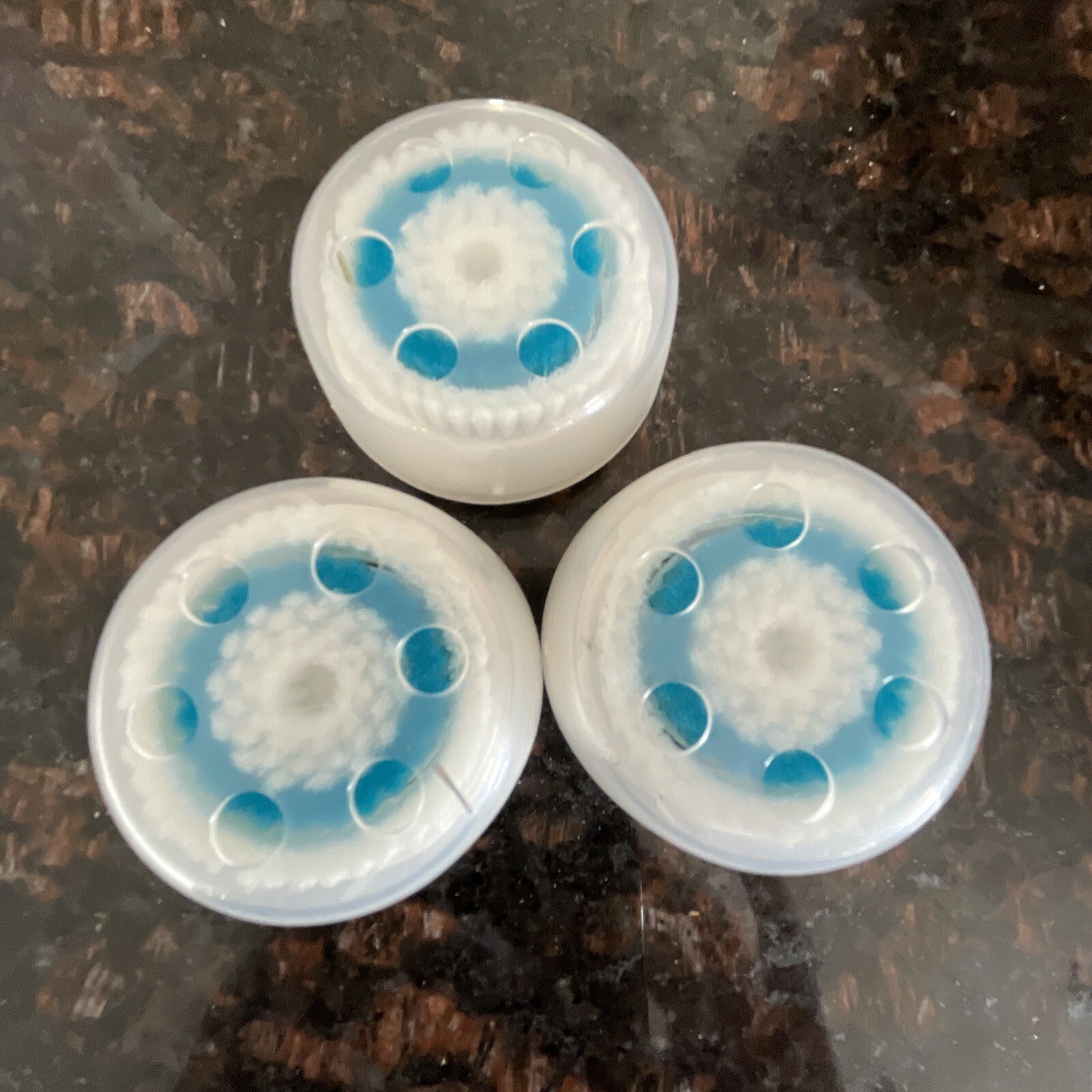 3 Pack: Deep Pore Replacement Facial Brush Heads For Clarisonic Mia 123