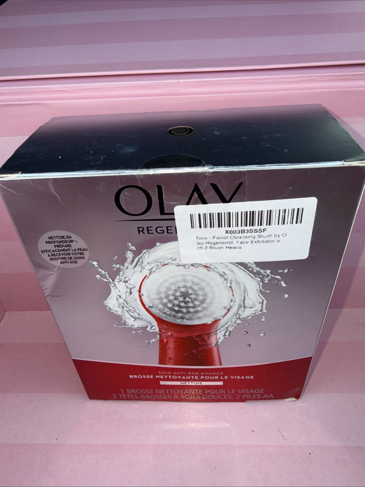 Olay Regenerist Advanced Anti-Aging Facial Cleansing Brush Kit NEW Sealed