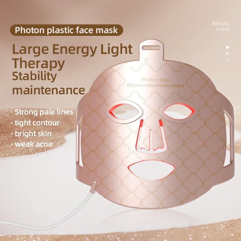 8 Colors Skin Care Face Masking Beauty Led Silicone Mask Infrared Red Light Ther