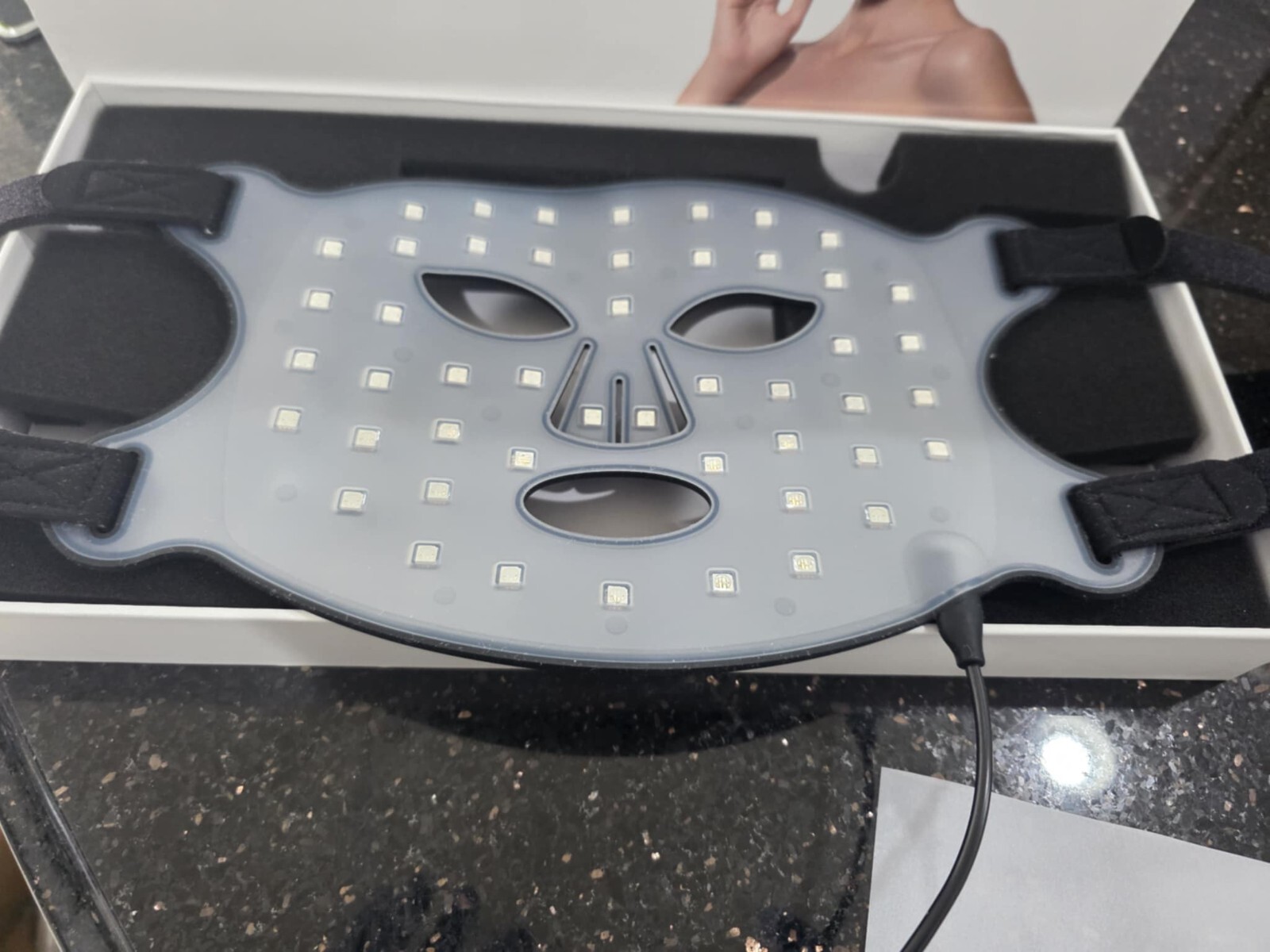 Numiere Time Keeper LED Face Mask Pre-Owned Sanitized