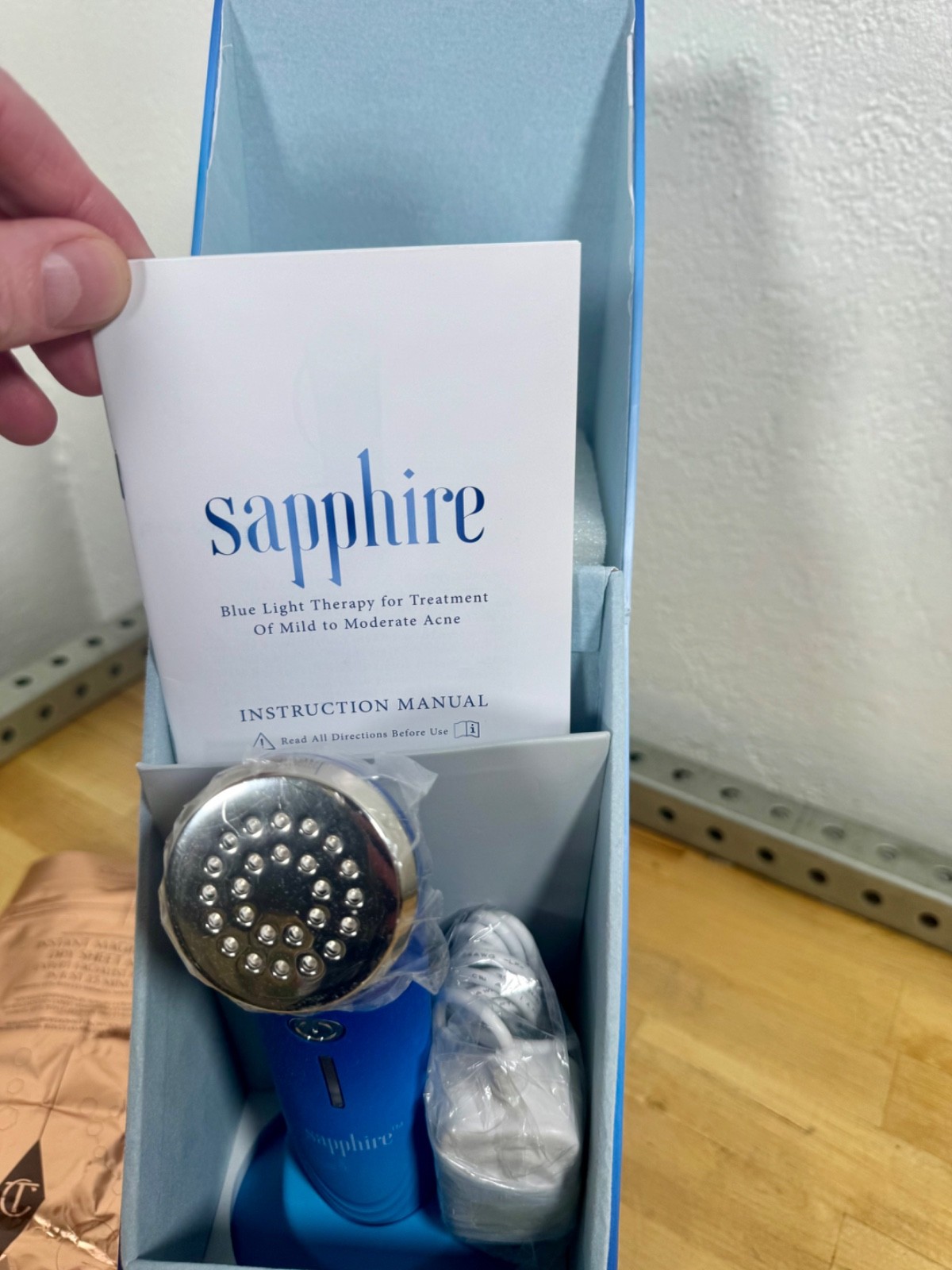 NEW Zero Gravity Sapphire Acne Treatment Blue Light BEAUTY SKIN CARE