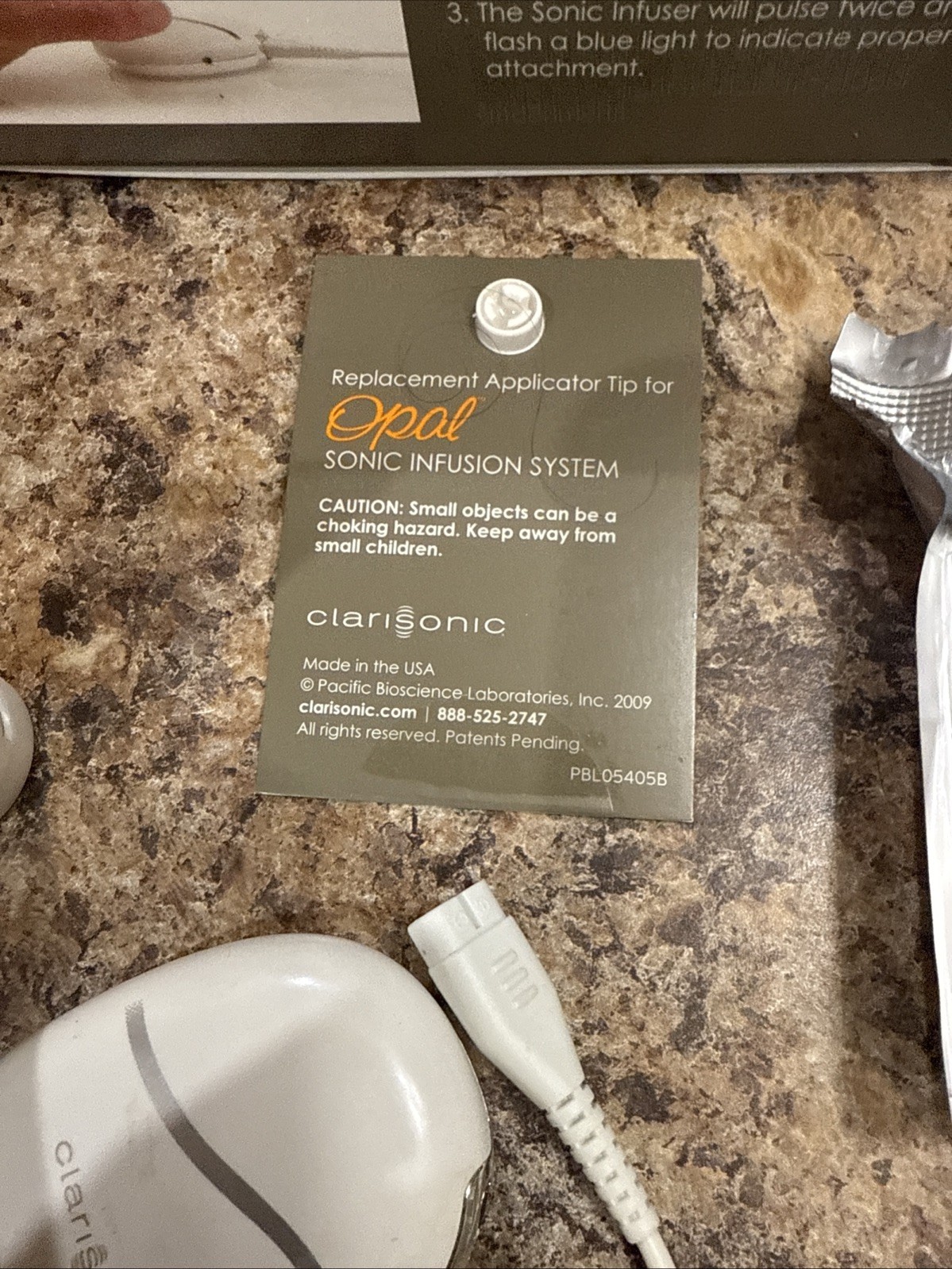 Clarisonic Opal Sonic Skin Infusion System – White See Photos