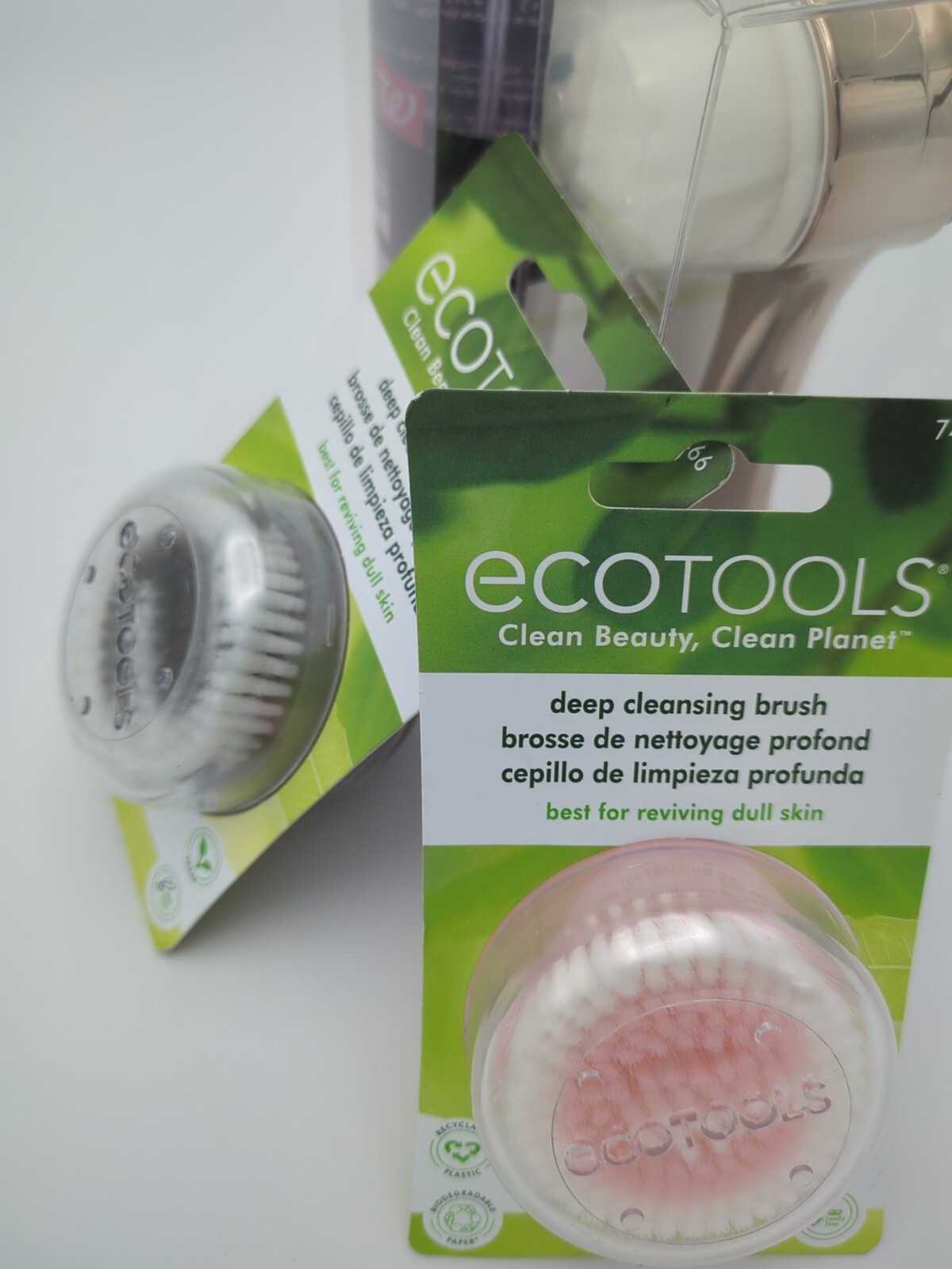 Brush Bundle 2 Ecotools Deep Cleansing & 1 Walgreens + bonus Brush Cleaner