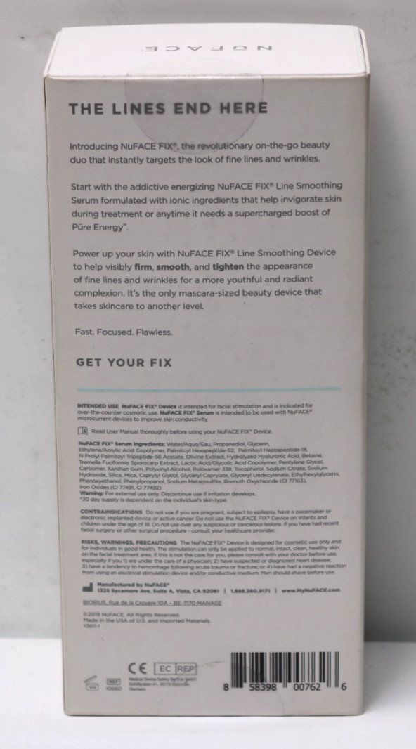 NuFACE Fix Line Smoothing Device Firm Smooth Tighten – Brand New – Free Shipping
