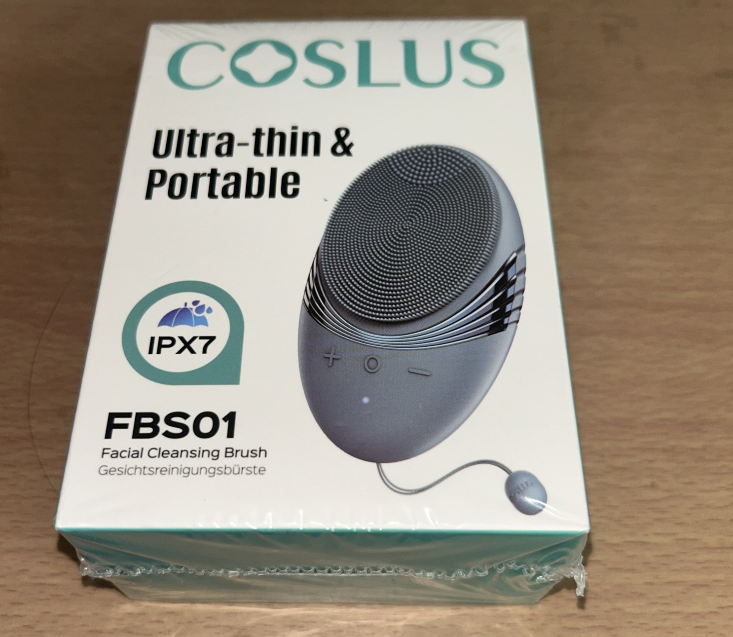 Coslus Facial Cleansing Brush Face Scrubber Portable Silicone Waterproof New