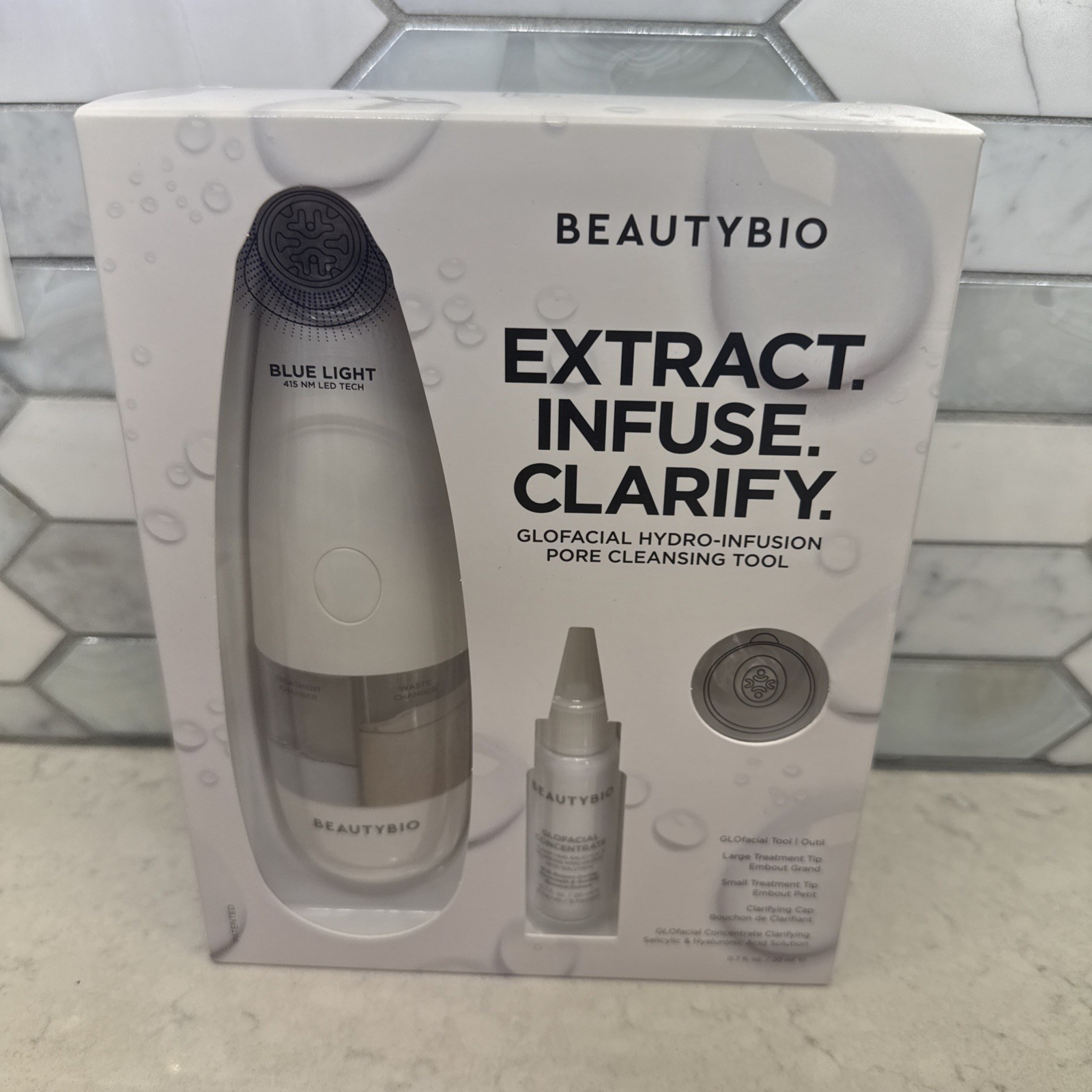 BeautyBio Glofacial Hydro-Infusion Pore Cleansing Tool (Retail $200)