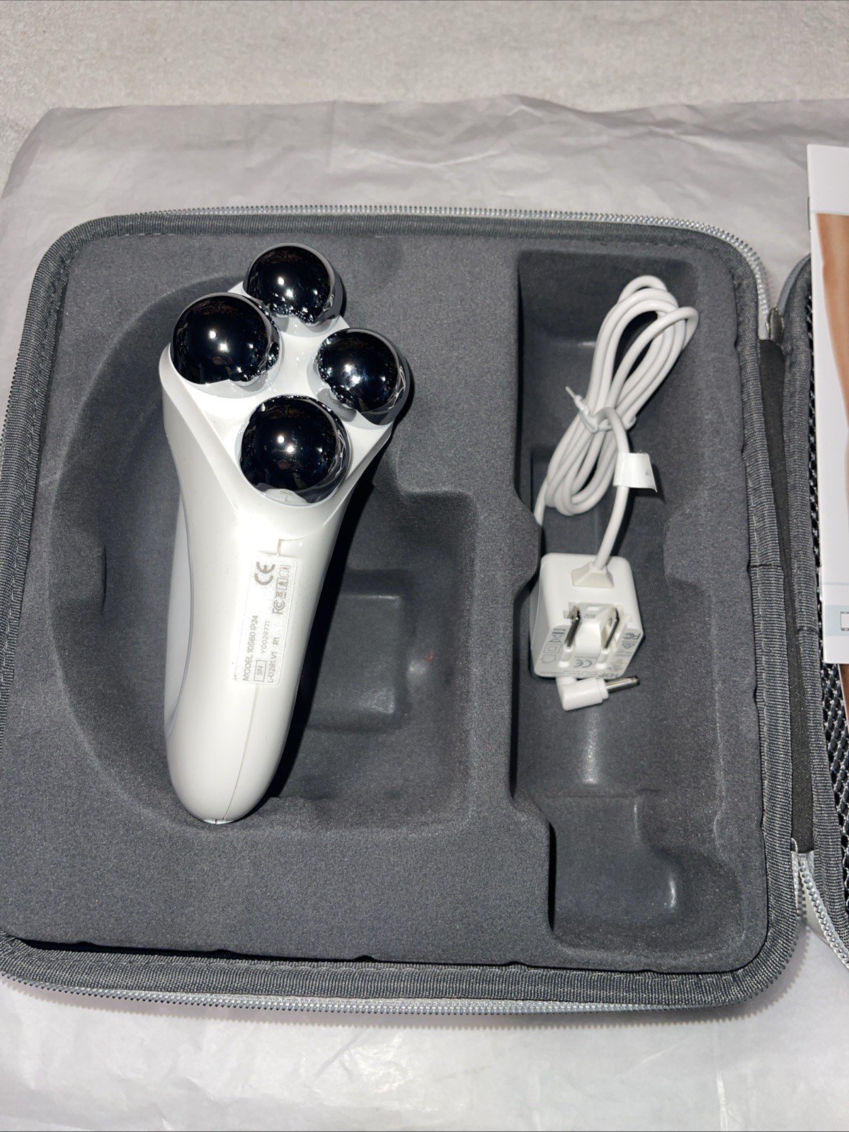 NuBODY by NuFace – Model 10560 IP24. Microcurrent Skin Toning Device. Tested!