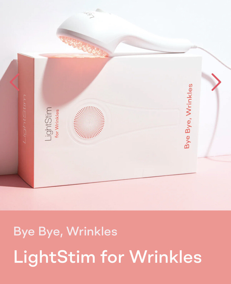 LIGHTSTIM- LightStim for Wrinkles White LED Light Therapy Device -NEW!!