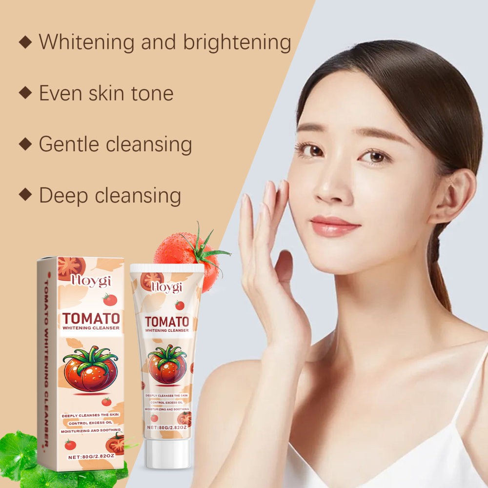 Tomato Cleanser ntle Cleansing Skin Pores Refreshing Oil Control
