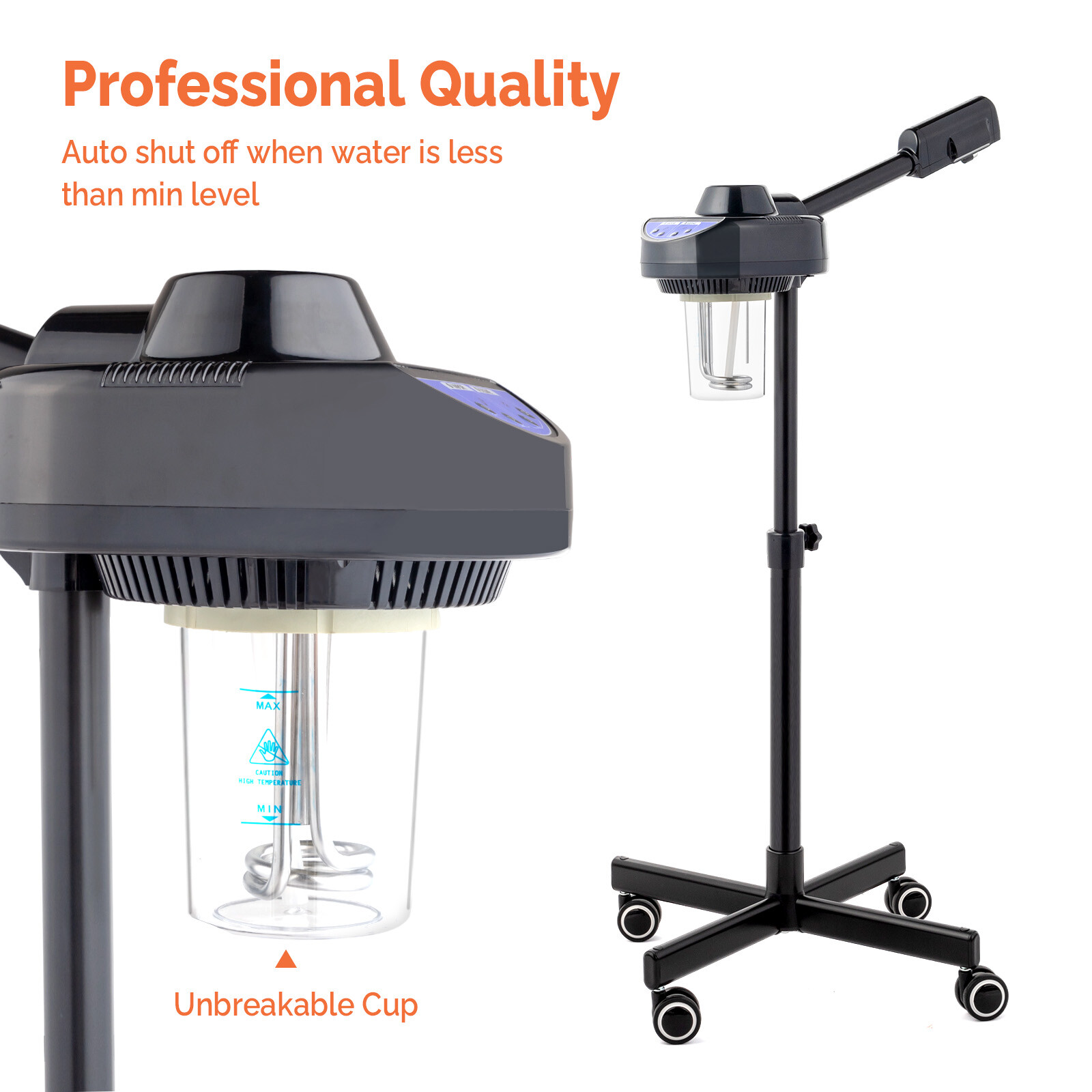Facial Steamer Face Humidifier with Hot Ozone Mist for Beauty Salon Spa Home