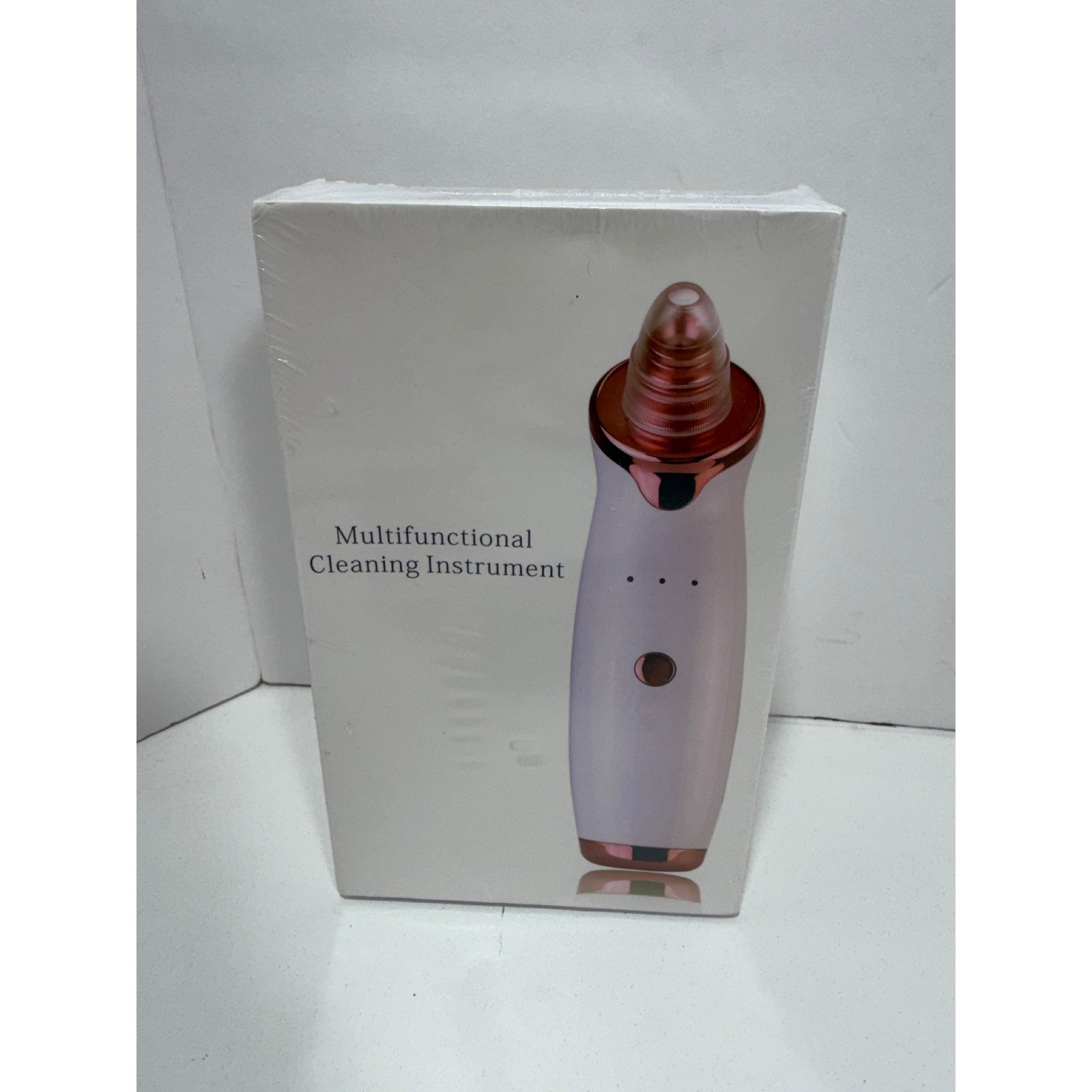 Multifunctional Cleaning Instrument C2017-01 Blackhead Remover Pore Vacuum White