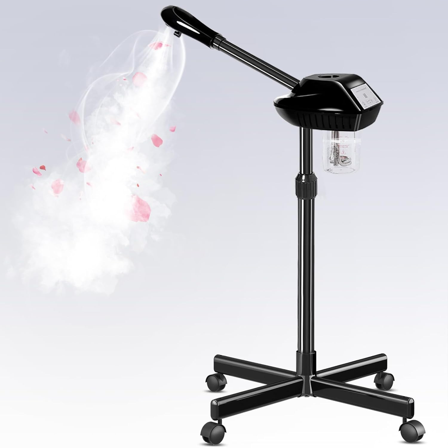 Professional Facial Steamer with More Steam for Deep Cleansing and Hydration, Fa