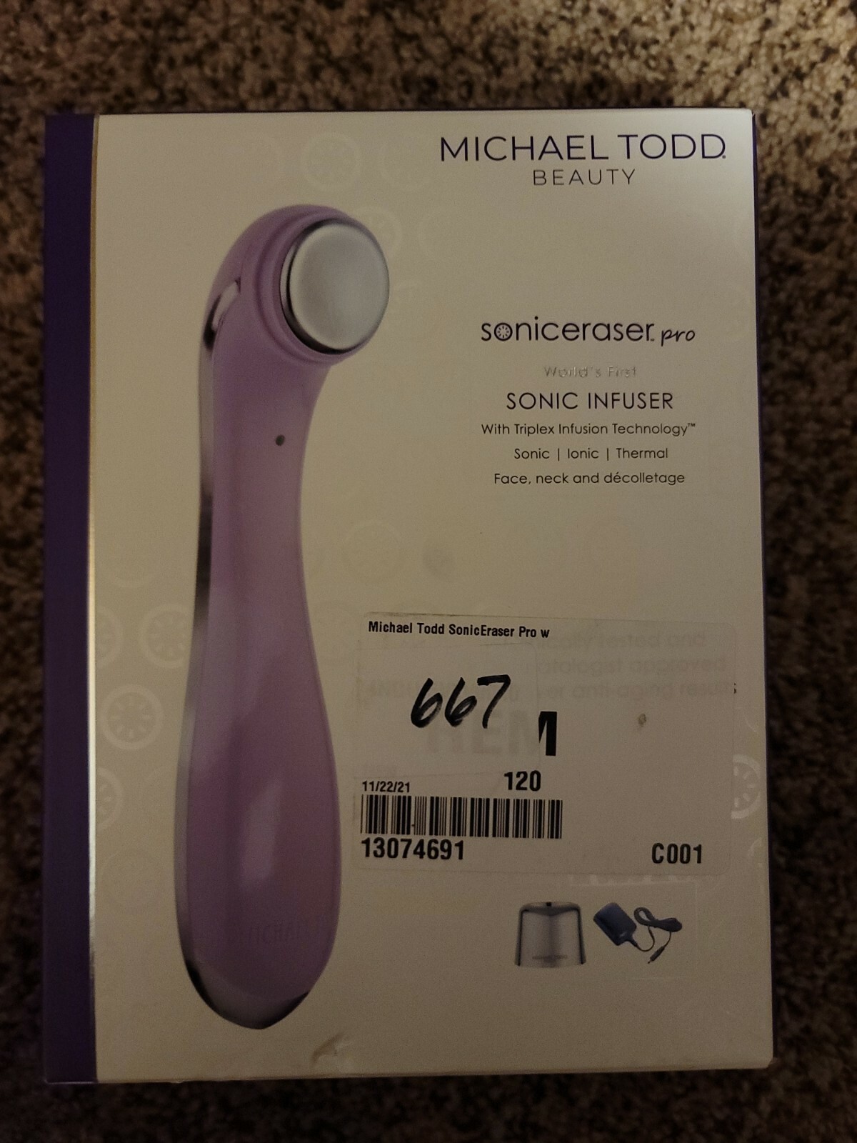 Michael Todd Beauty Sonic Eraser Pro w Warranty – Multiple Colors