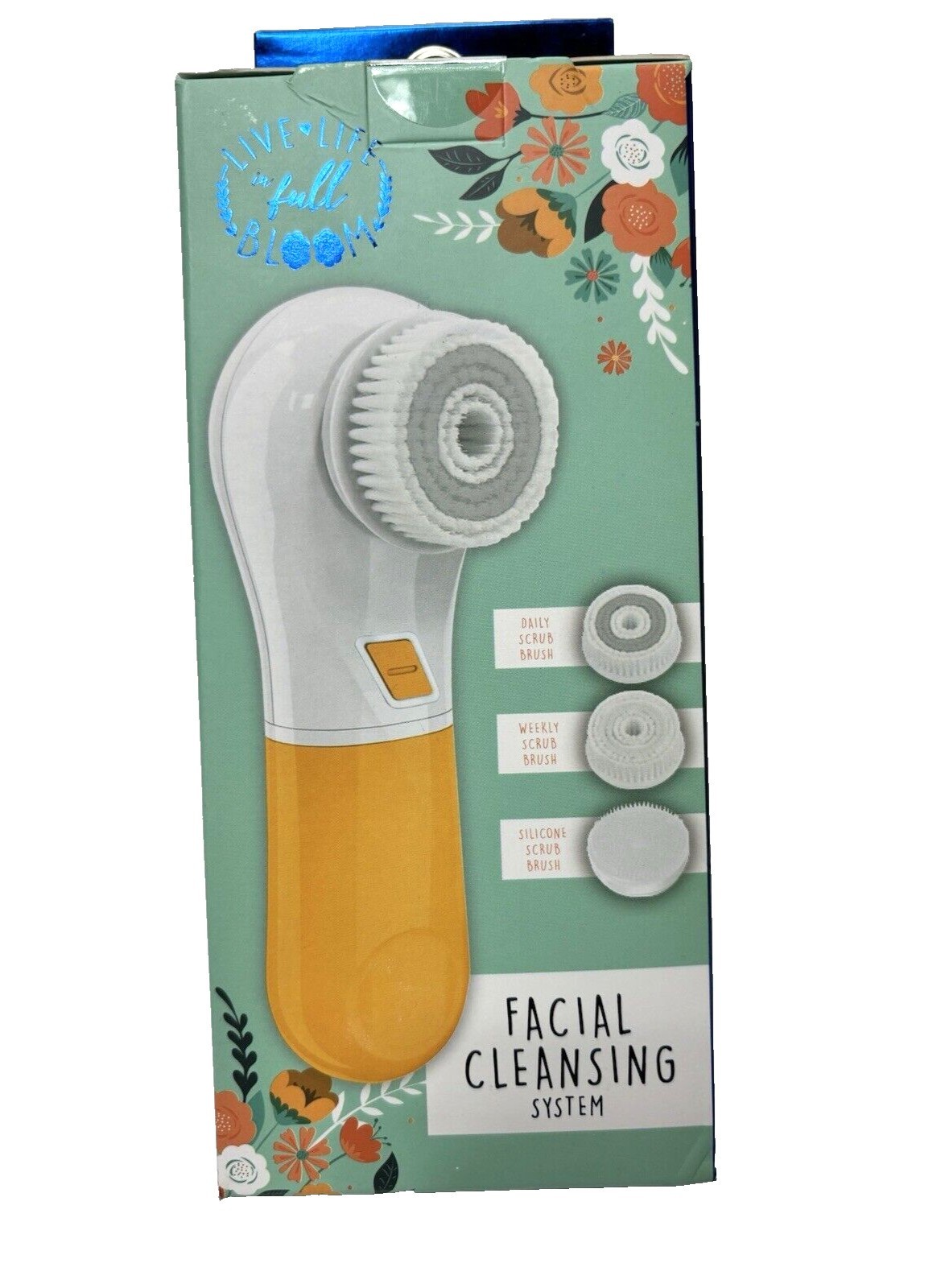Exfloating Brush for Smooth Skin and Acne – Daily Facial Cleansing System, New