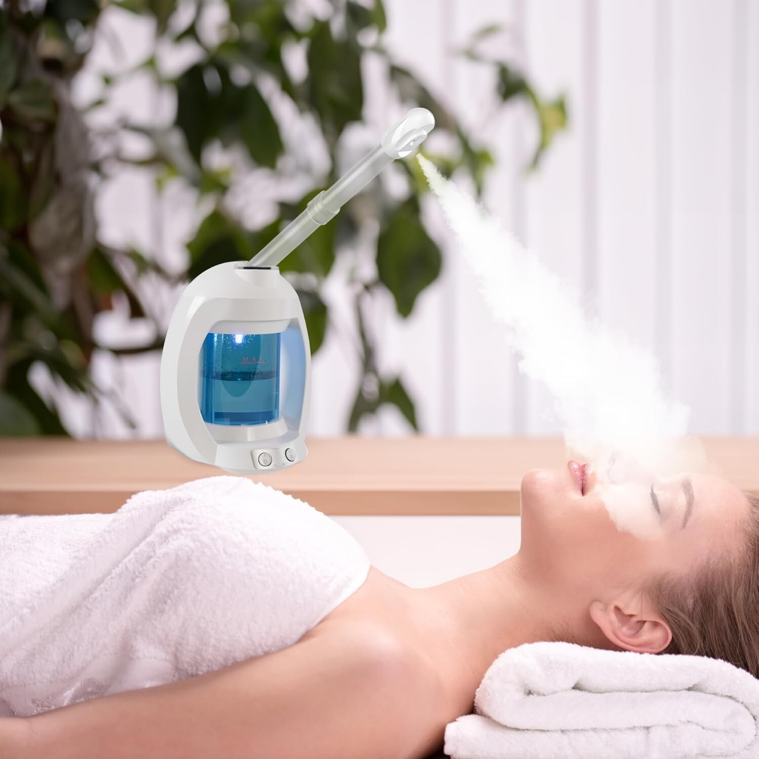 Facial Steamer Face Steamer for Esthetician and Nano Ionic Portable Ozone Bx 19