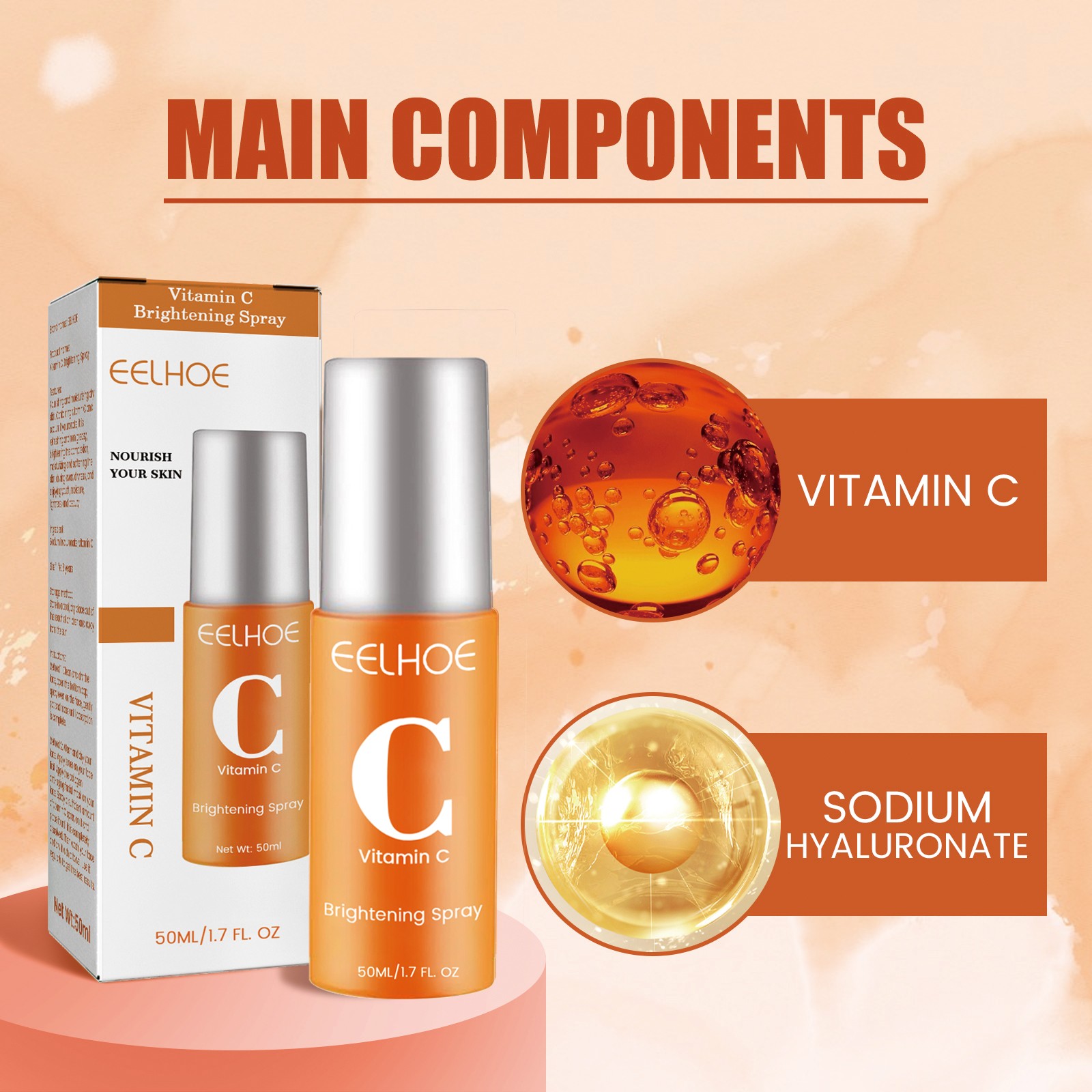 Vitamin C Facial Mist Hydrating & Refreshing Spray for Daily Skincare
