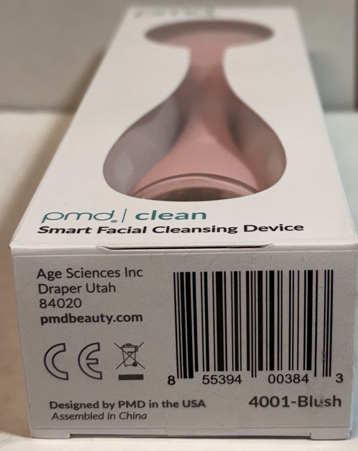 PMD Clean Smart Facial Cleansing Device in Blush (Baby Pink) – Brand New In Box