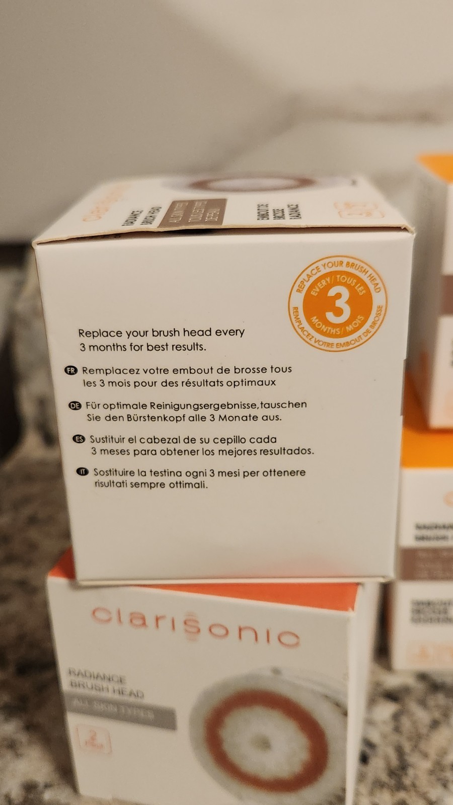Genuine Clarisonic Radiance Brush Head All Skin Types – NIB