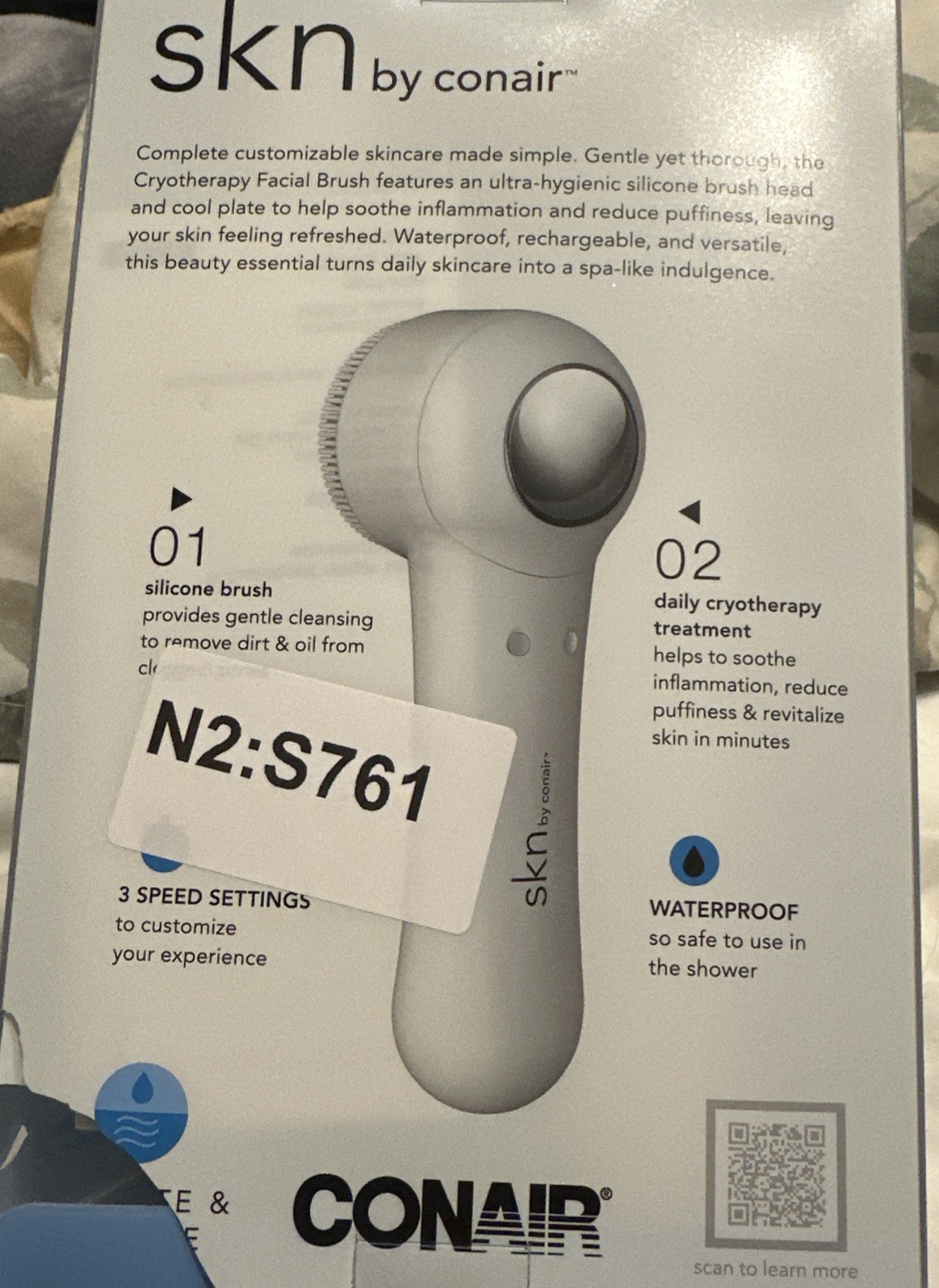 Skn By Contain Cryoadvanced Facial Brush