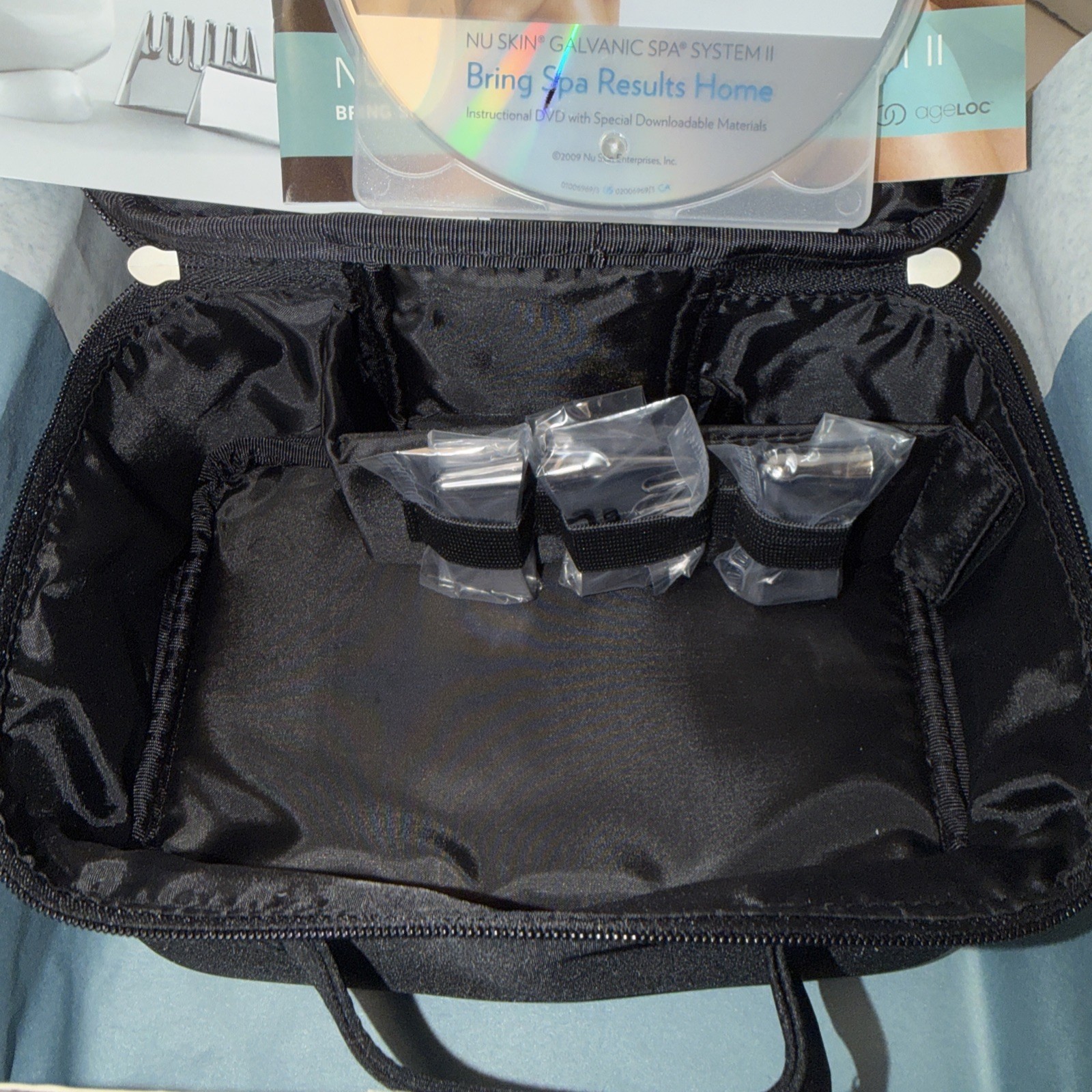 Nu Skin Galvanic Spa System II EX with Case Black Limied Edition New