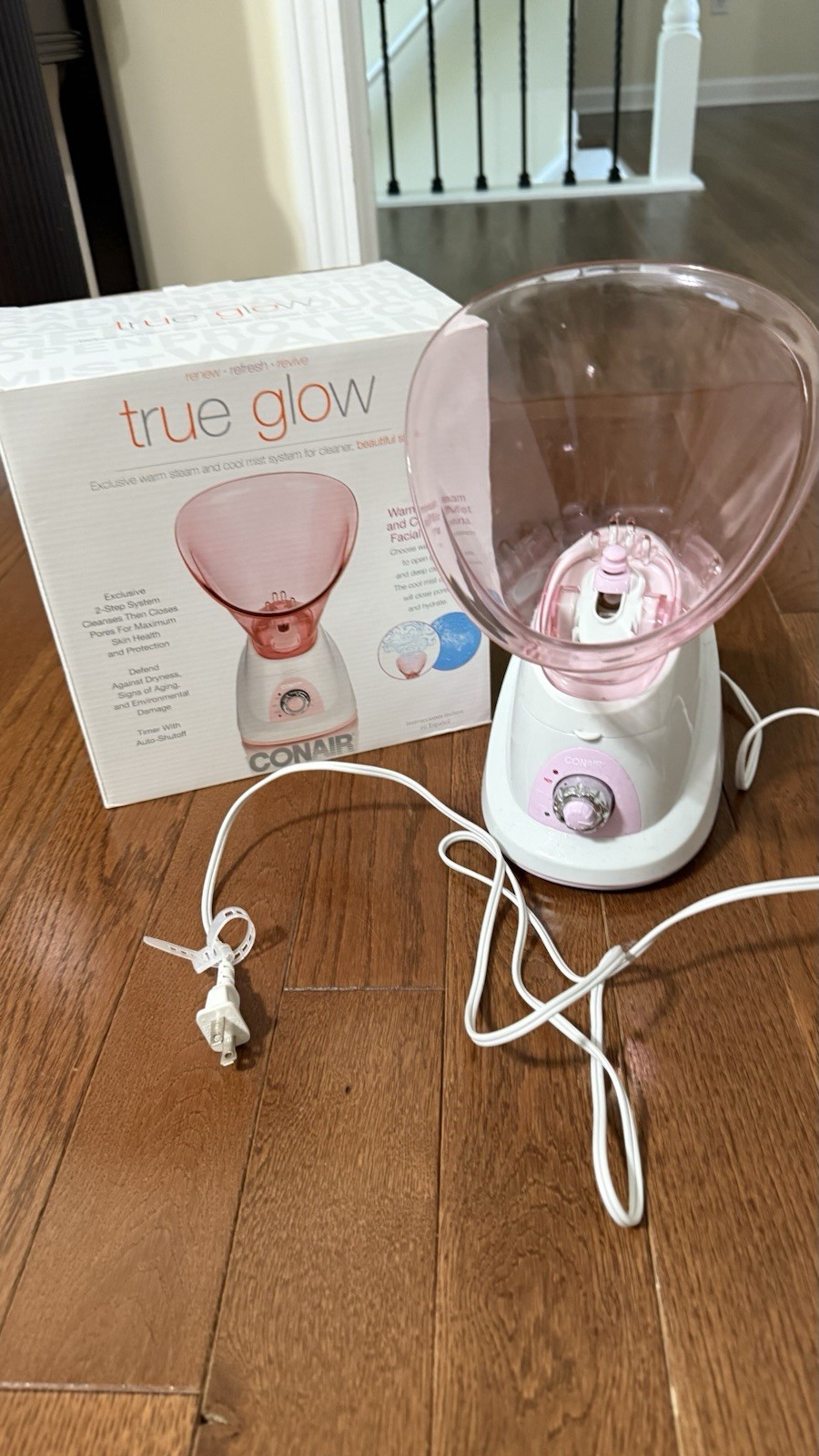 Conair MDF3R True Glow Warm Steam Facial Sauna