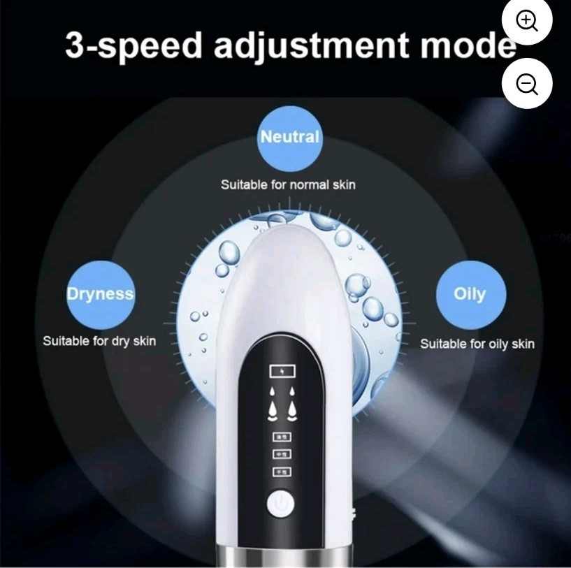 Super Micro Bubble Beauty Instrument Blackhead Remover Suction Extractor