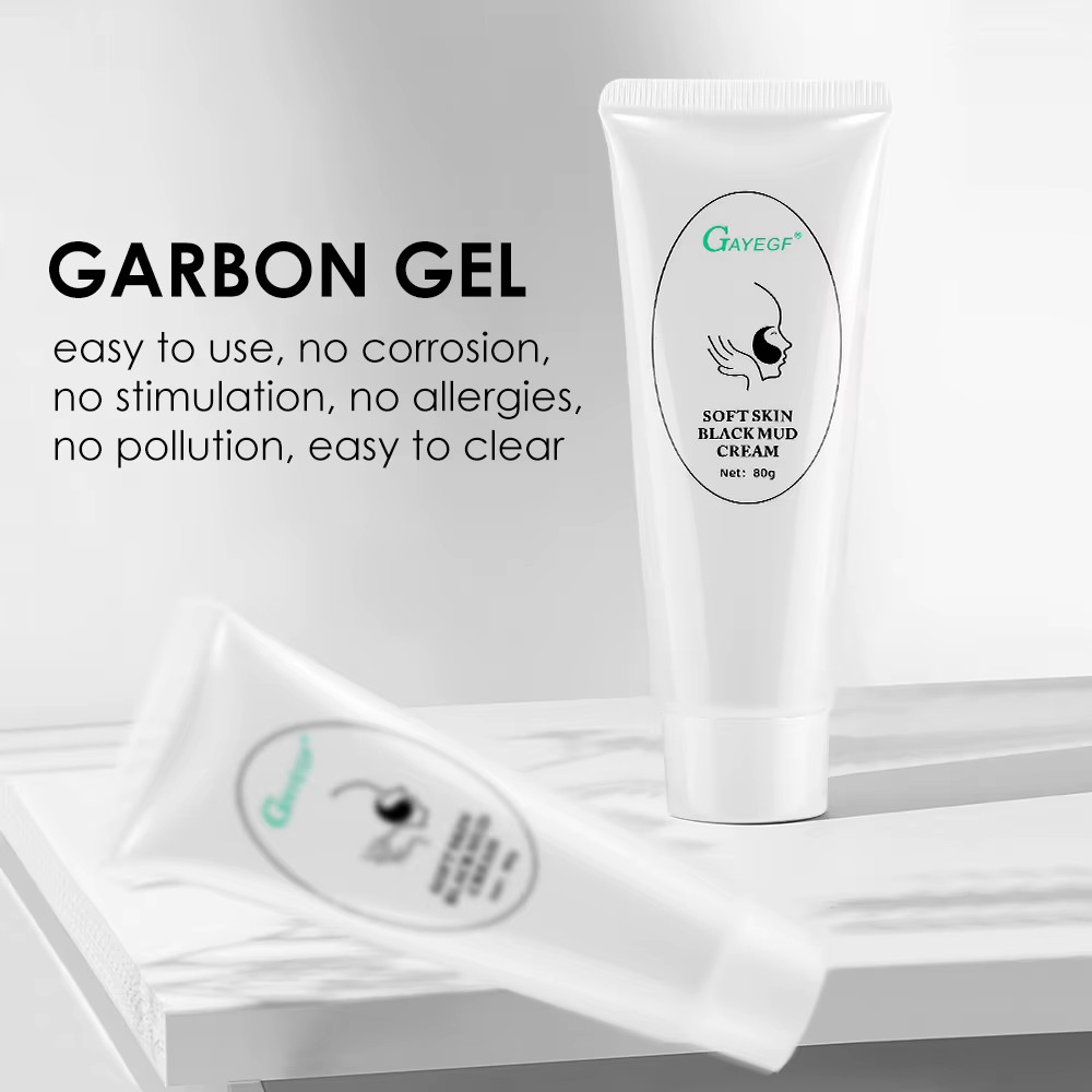 Carbon Gel Black Face Mask Deep Cleaning Laser Nano Skin Rejuvenation Care