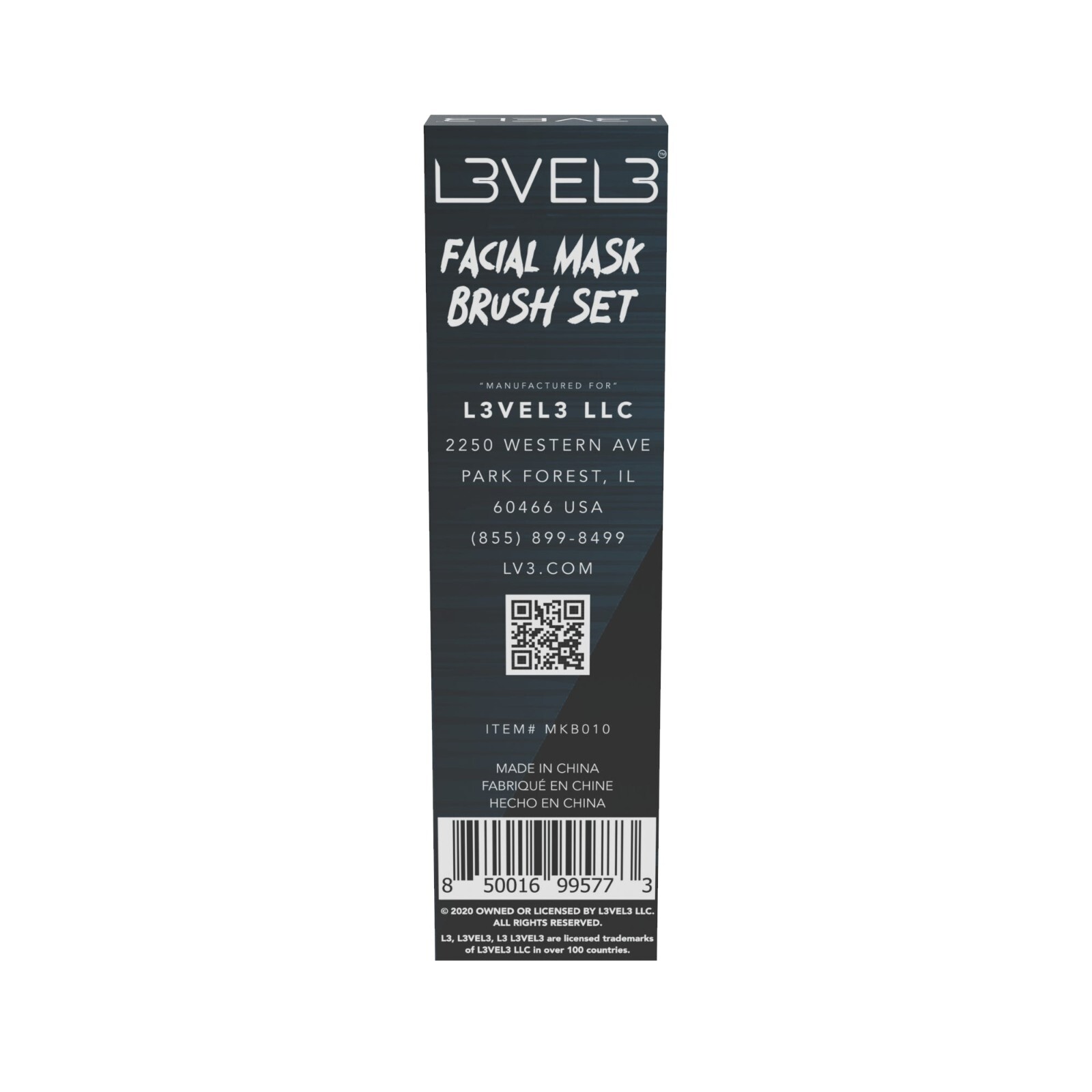 L3VEL3 Facial Mask Brush Set